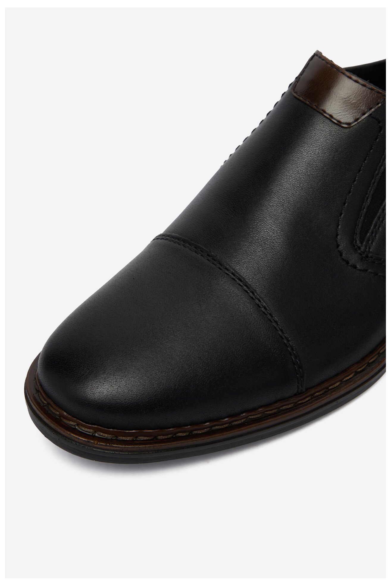 Półbuty Rieker CEO-17659-00 Czarny