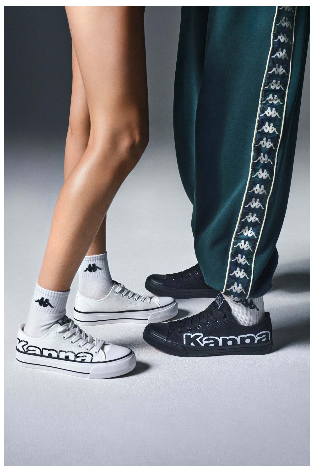 Pantofi pânză Kappa YL201409 NEGRU