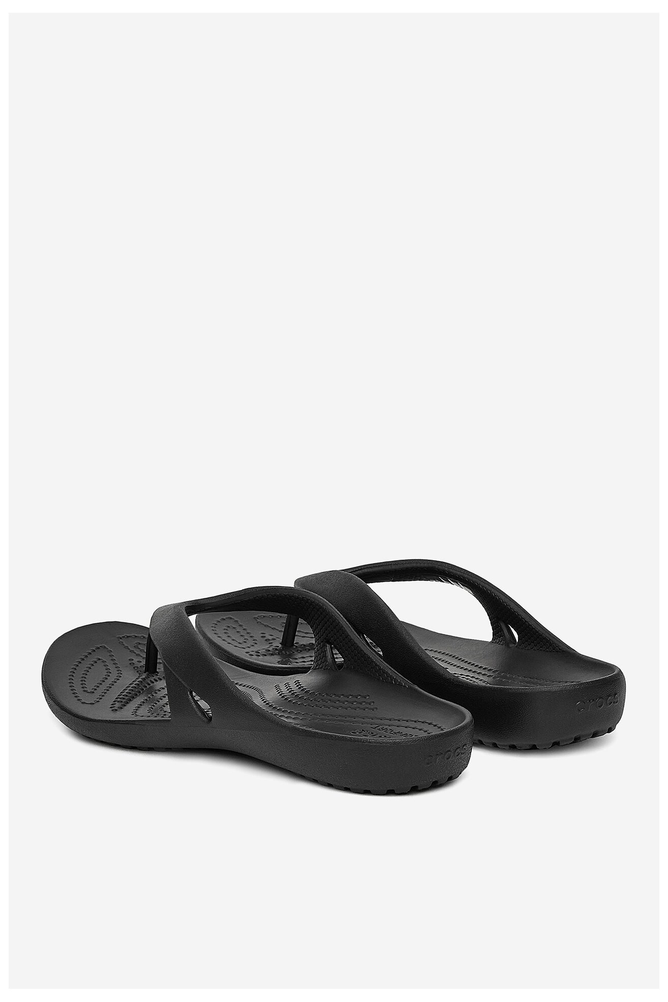 Klapki basenowe Crocs KADEE II FLIP W 202492-001 Czarny