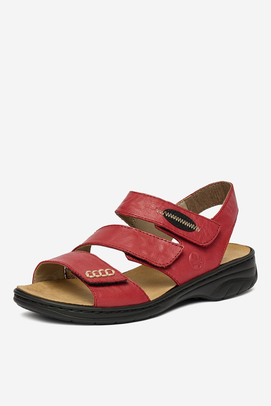 
                Rieker - Sandały skórzane - 5906751760741