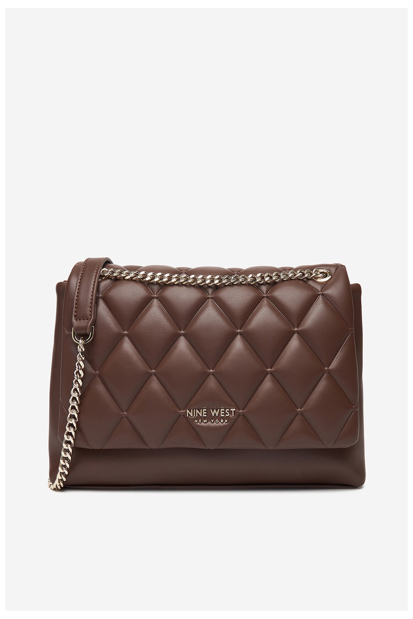 Kézitáska NINE WEST CEO-CHARLOTTE-S22560-5 SÖTÉTBARNA