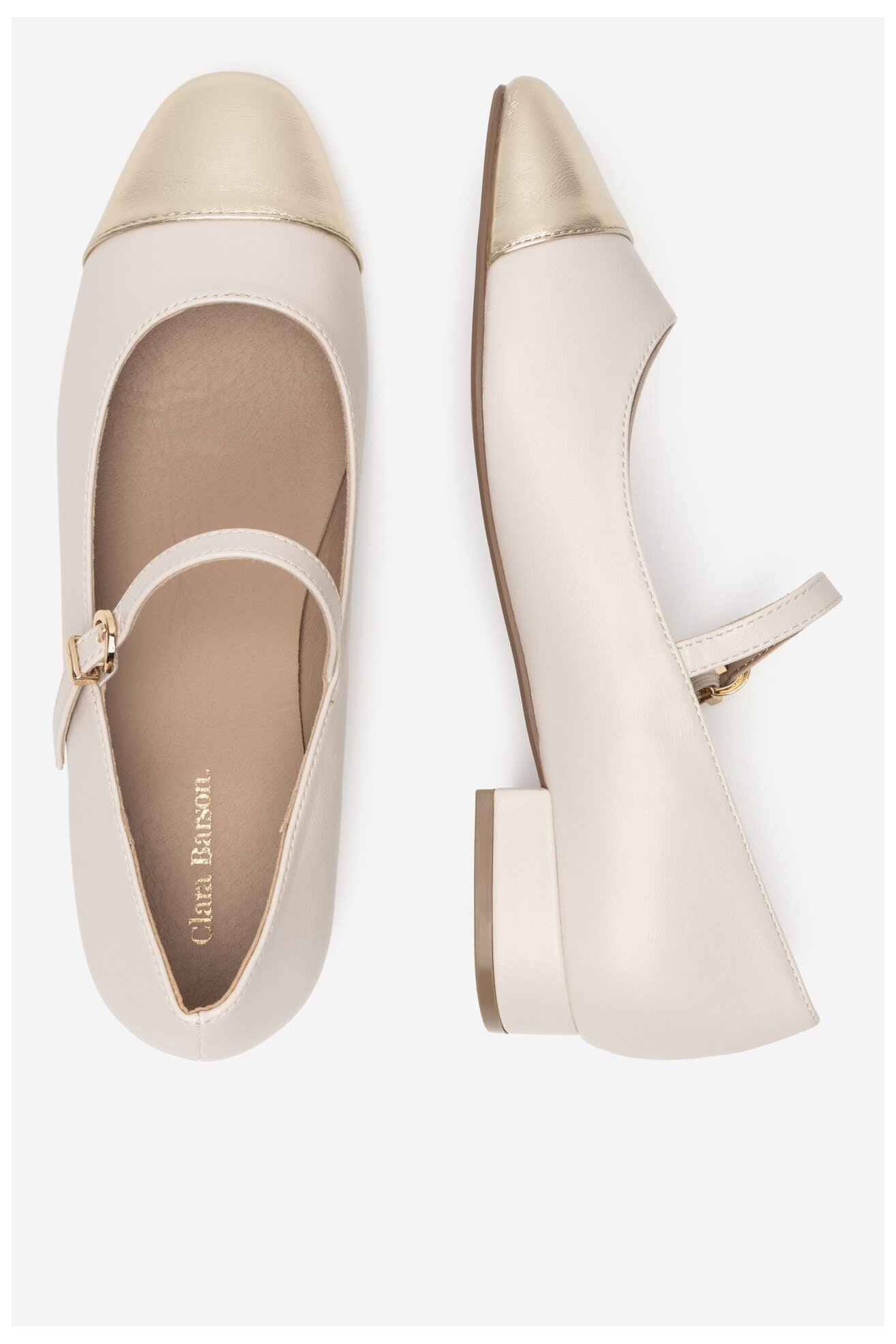 Baleríny Clara Barson WS24040-02 BÉŽOVÁ