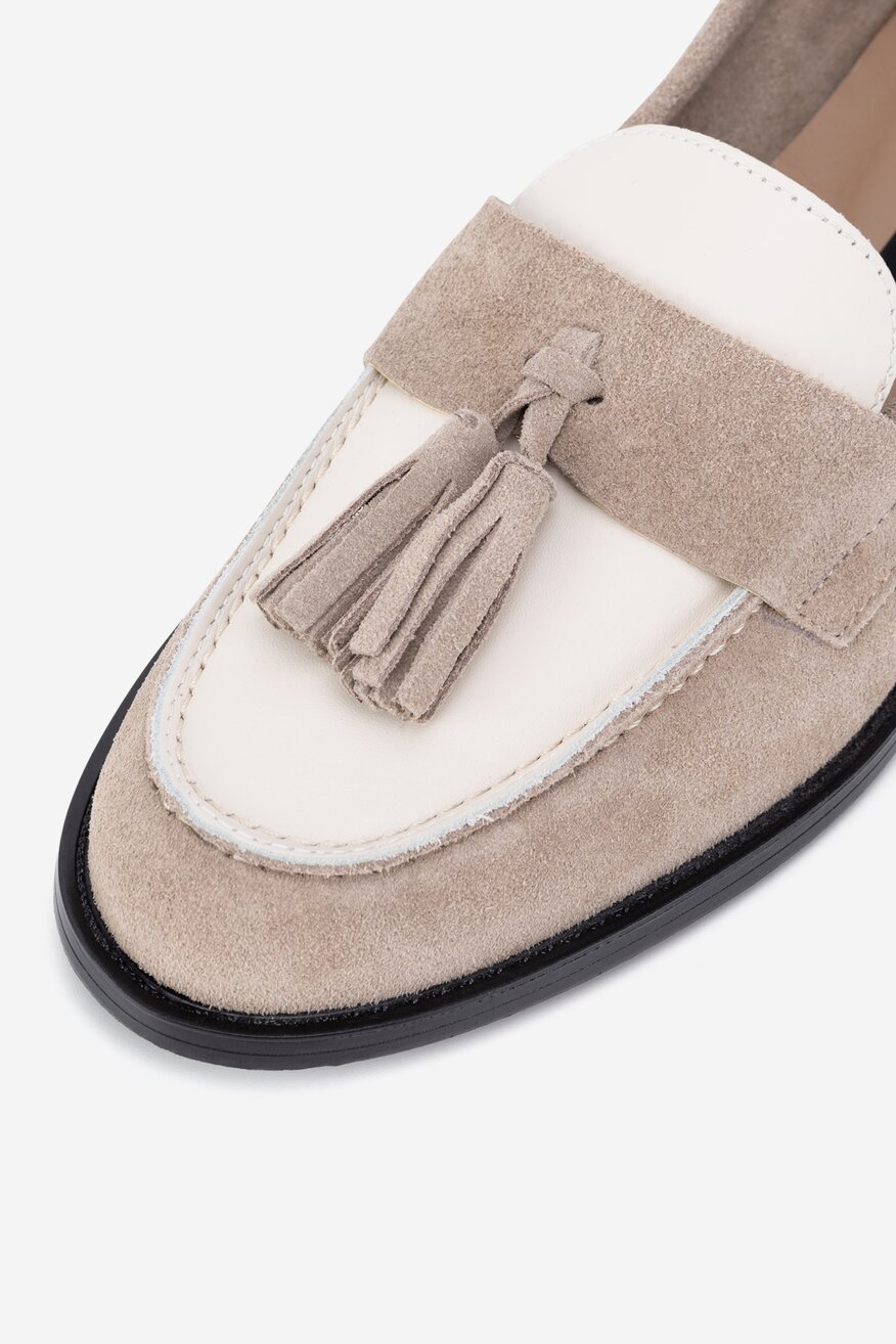 Gino Rossi - Loafersy zamszowe - 5906751018989