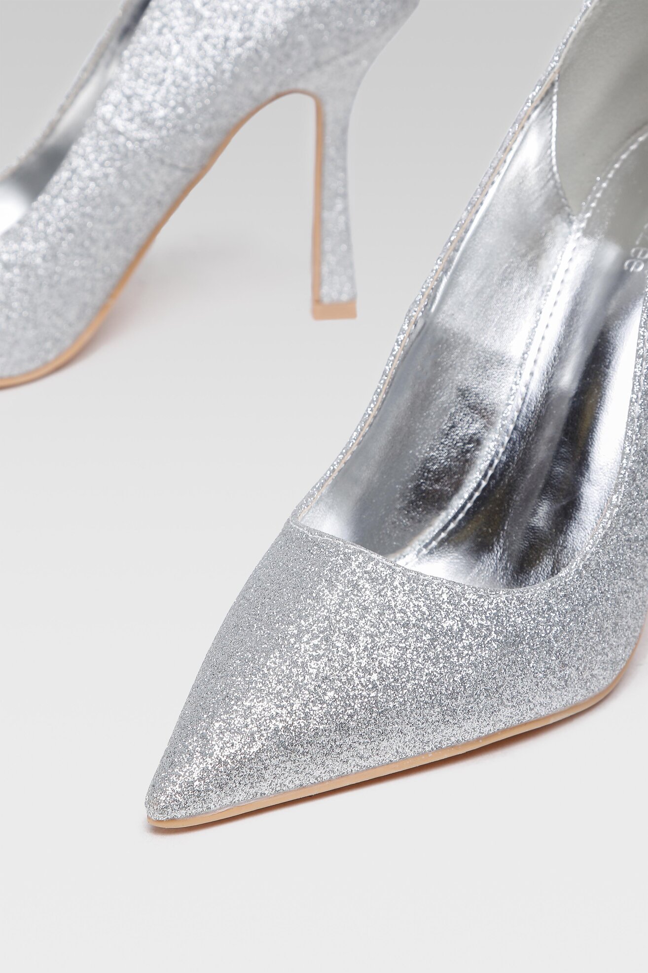 Czółenka DeeZee KL-F2108-4 Srebrny