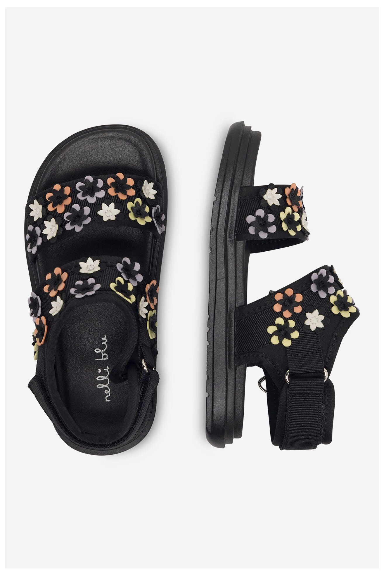 Szandál Nelli Blu CS6266-02A FEKETE