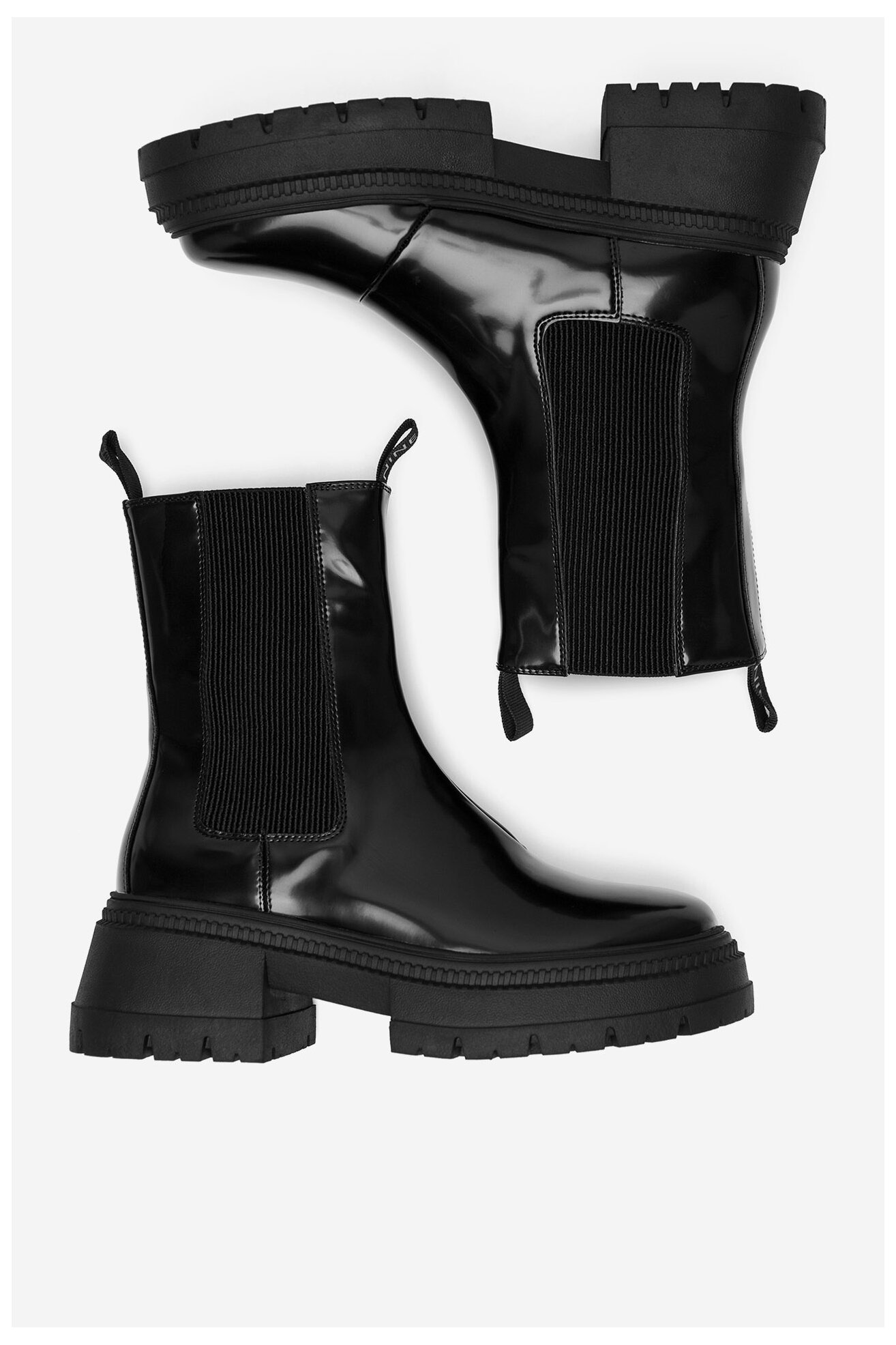 Kratke čizme NINE WEST WFA3033-8 CRNA