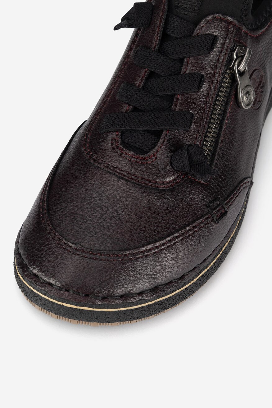 
                Polobotka Rieker BORDÓ TMAVÁ - 2230062958973