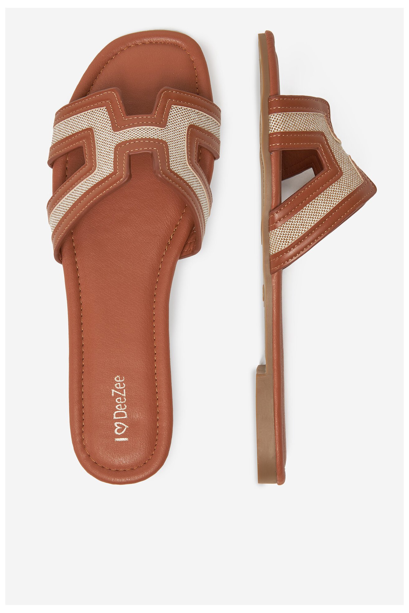 Klapki DeeZee R-28 Camel