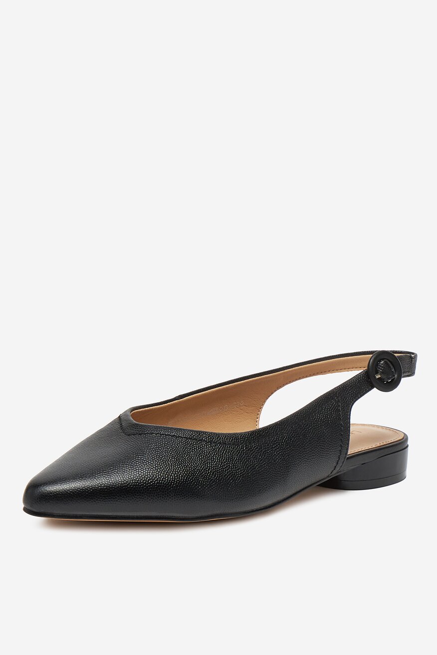 
                Lasocki - Baleriny skórzane - 5903698597096