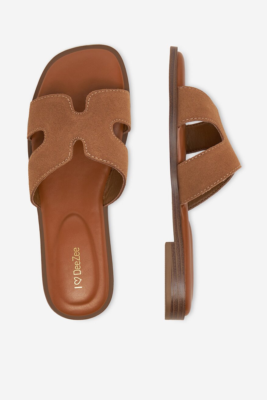 DeeZee - Klapki zamszowe - 5906751135853