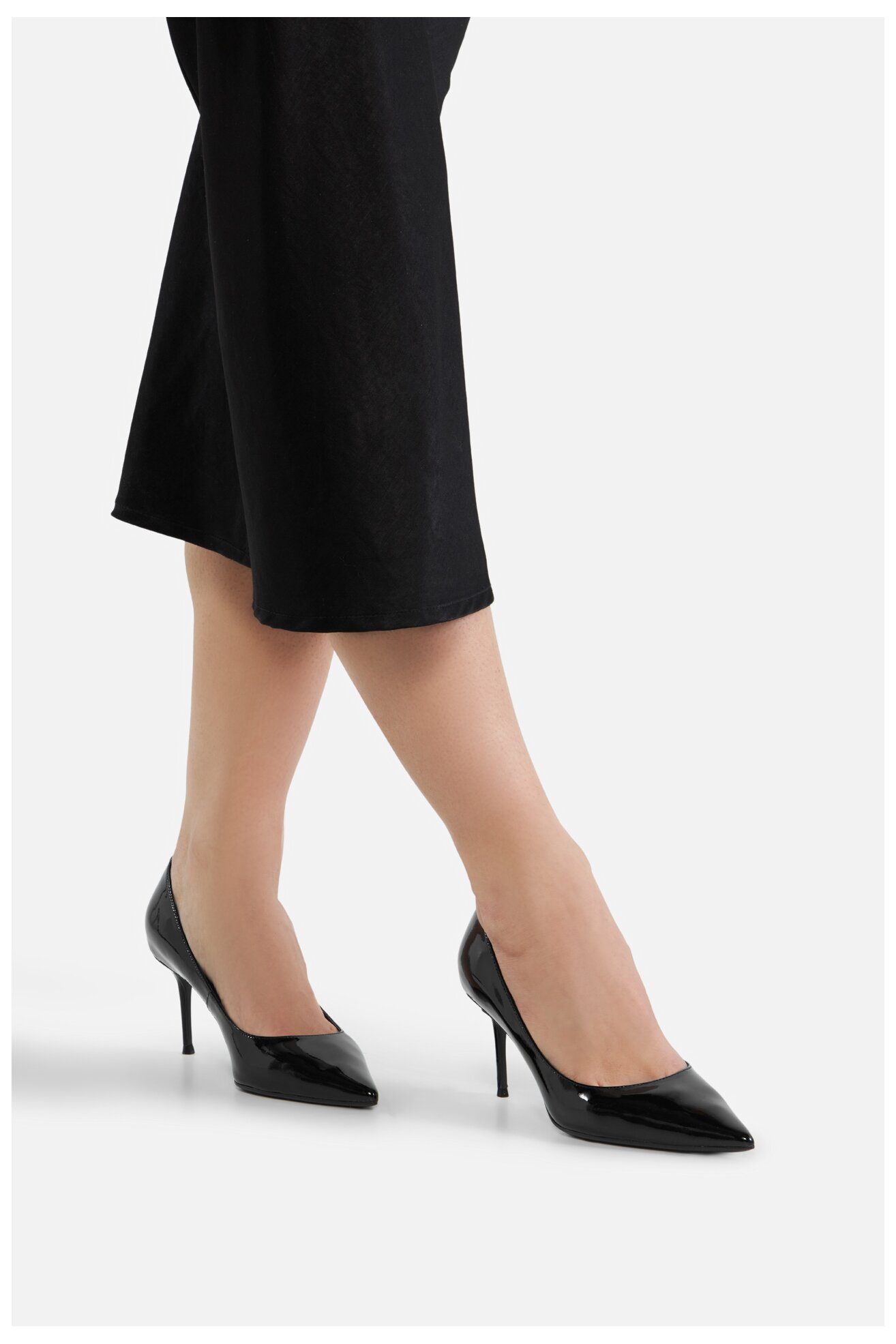 Pantofi cu toc Gino Rossi FRIDA-V1525-833-1 NEGRU