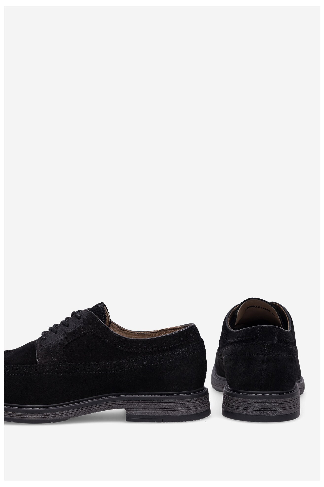 Półbuty Gino Rossi ADAMO-01 MI08 Czarny