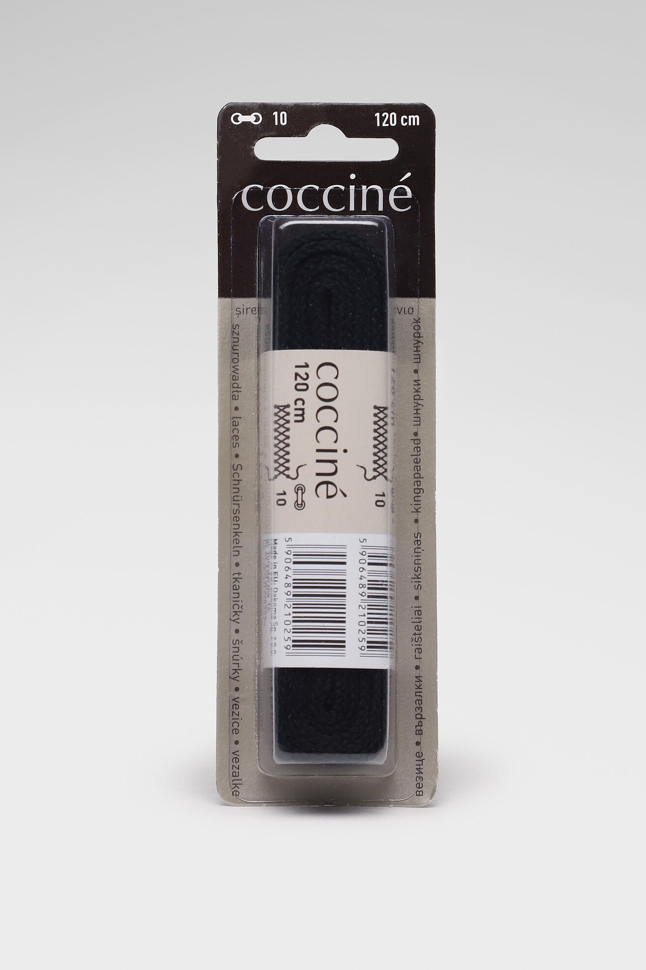 Pertle Coccine COCCINE SZNUROWADŁA 120 cm FI=7 CRNA