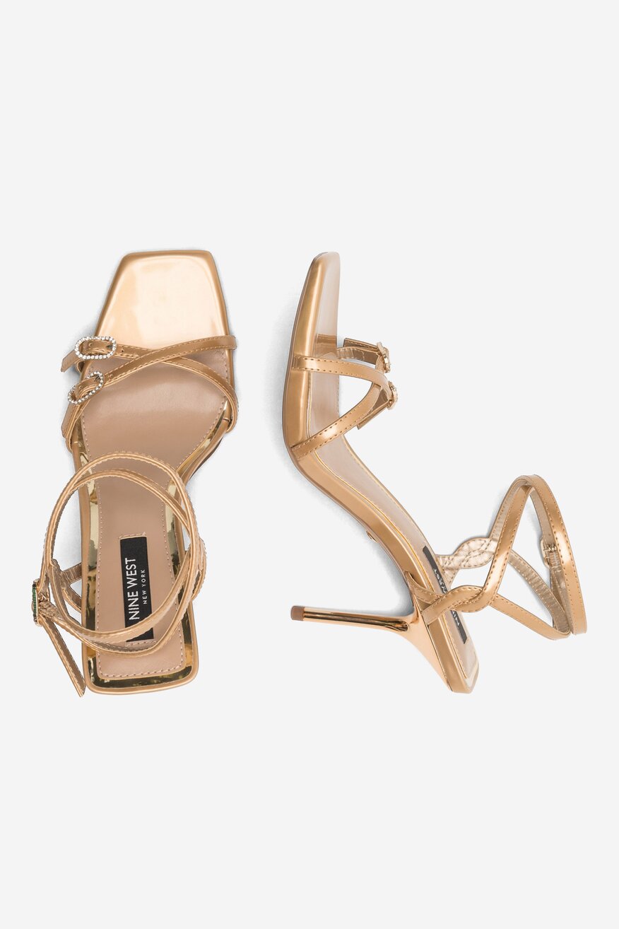 NINE WEST - Sandały na szpilce - 5905588150169