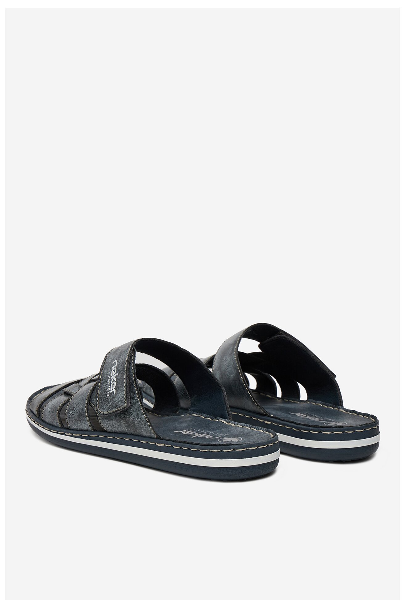 Flip-flop Rieker 21073-14 SÖTÉTKÉK