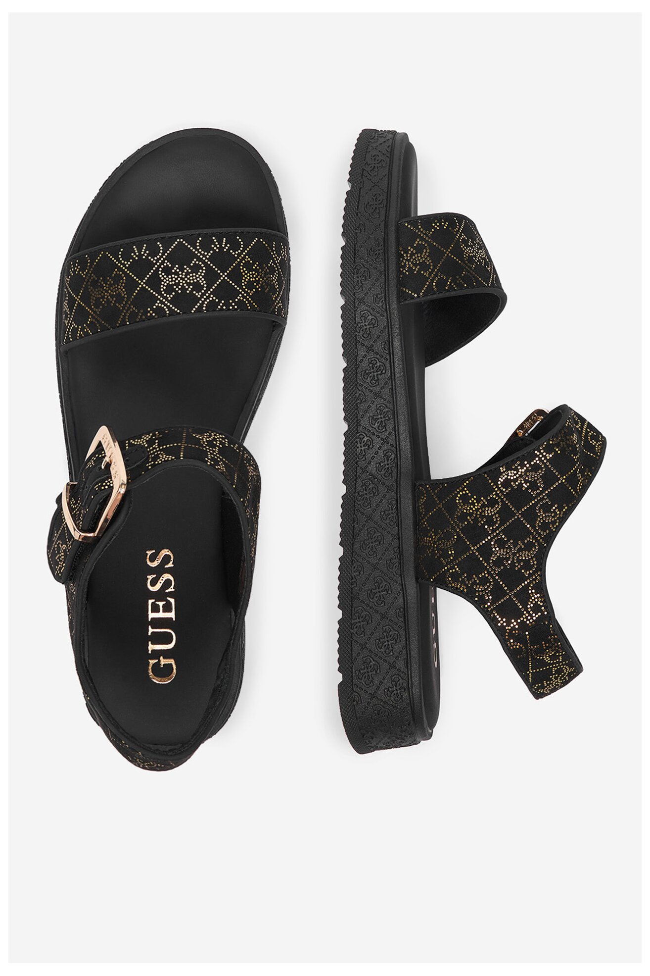 Sandały GUESS CEO-CS6703-03 Czarny