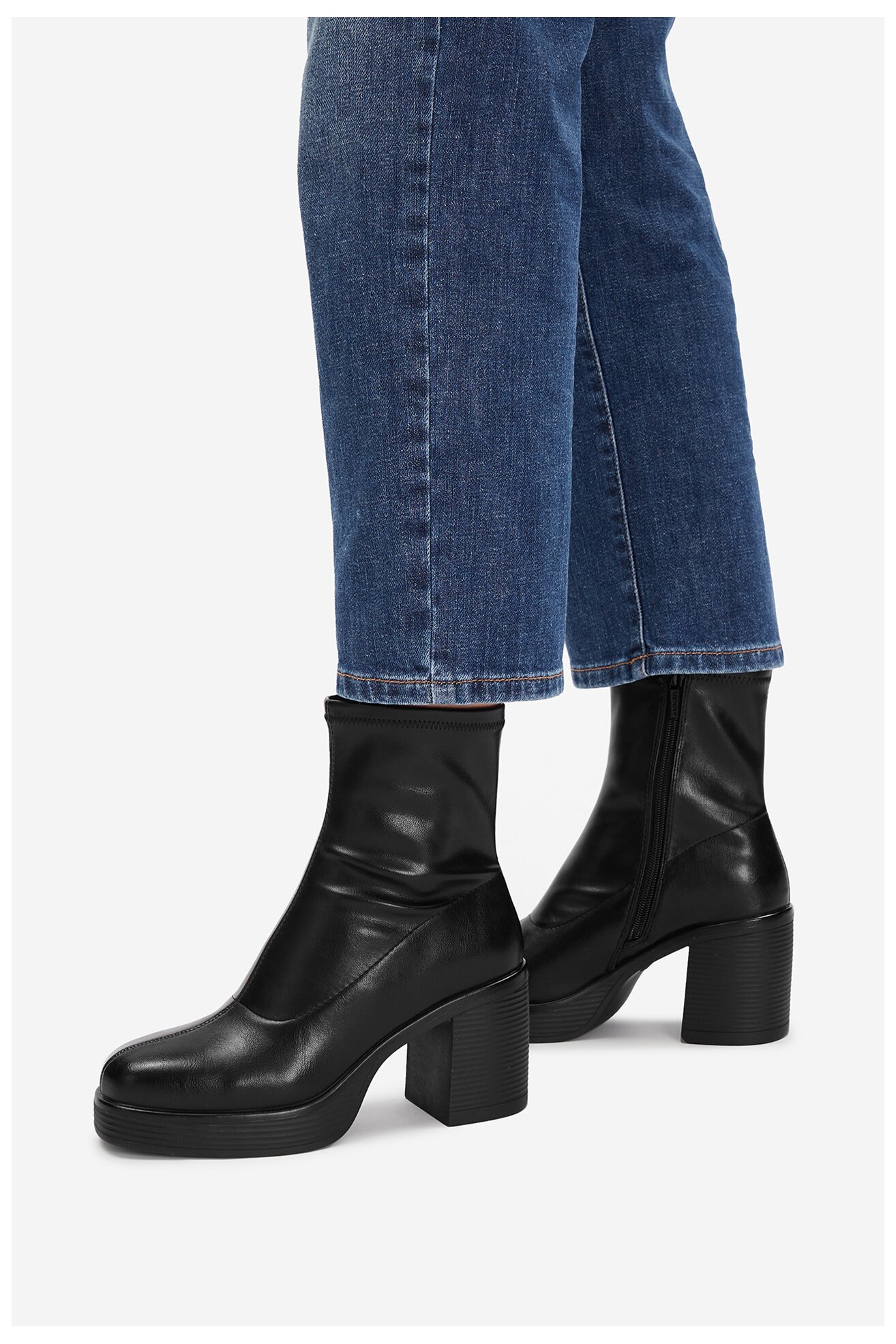 Kotníková obuv Jenny CEO-HY58560S-1 ČERNÁ