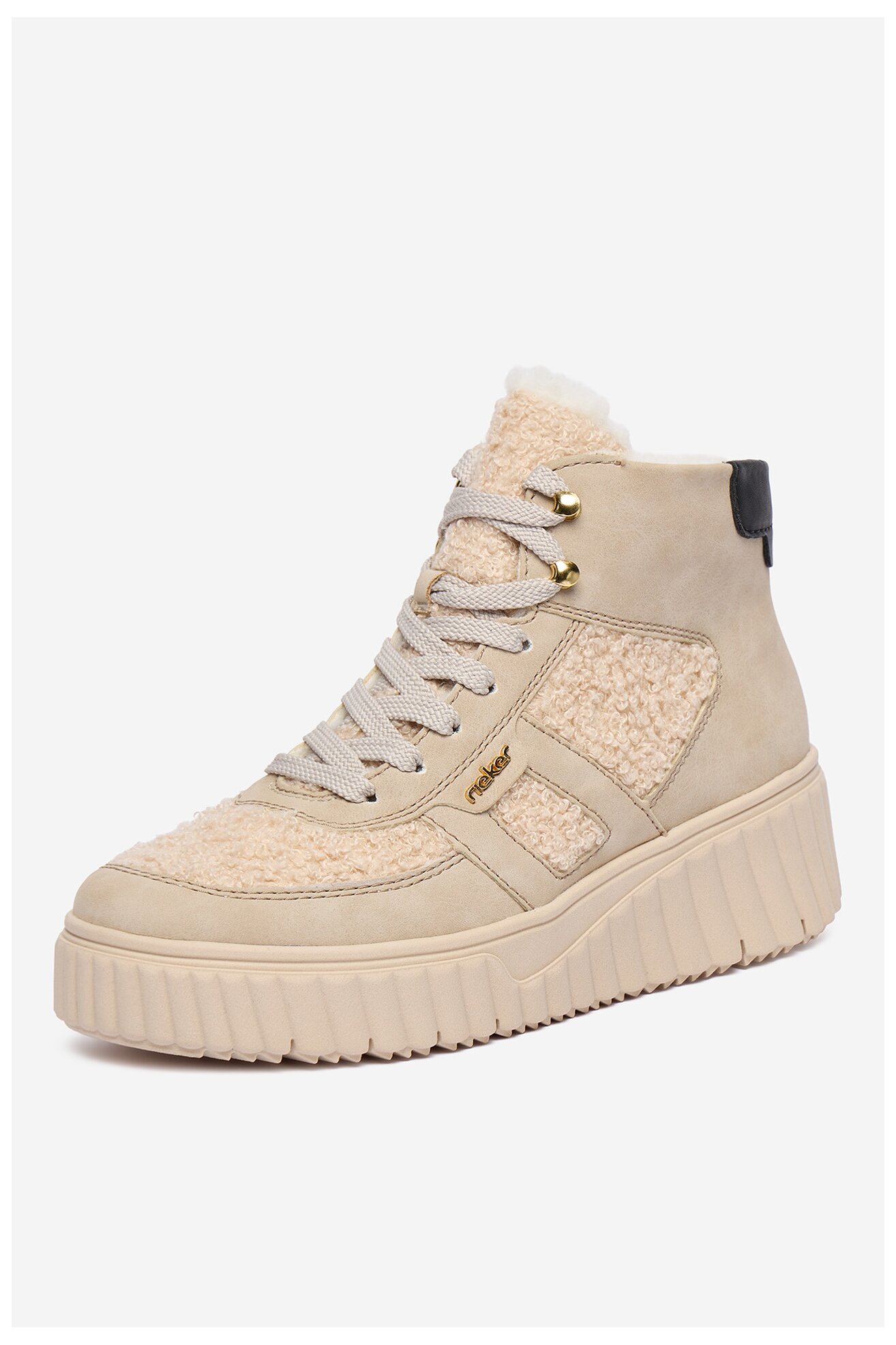 Trzewiki Rieker CEO-N2515-60 Beżowy