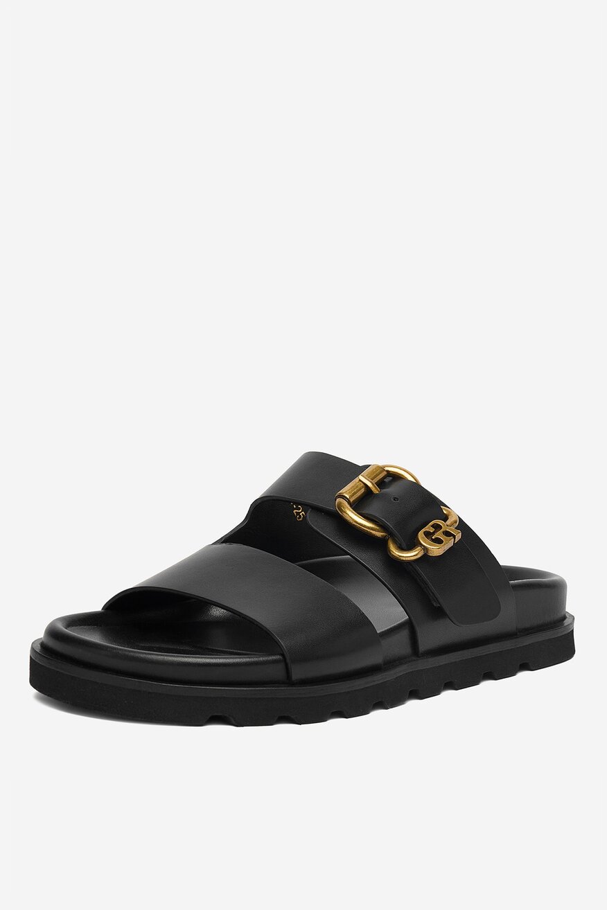 
                Gino Rossi - Klapki skórzane - 5907964028079