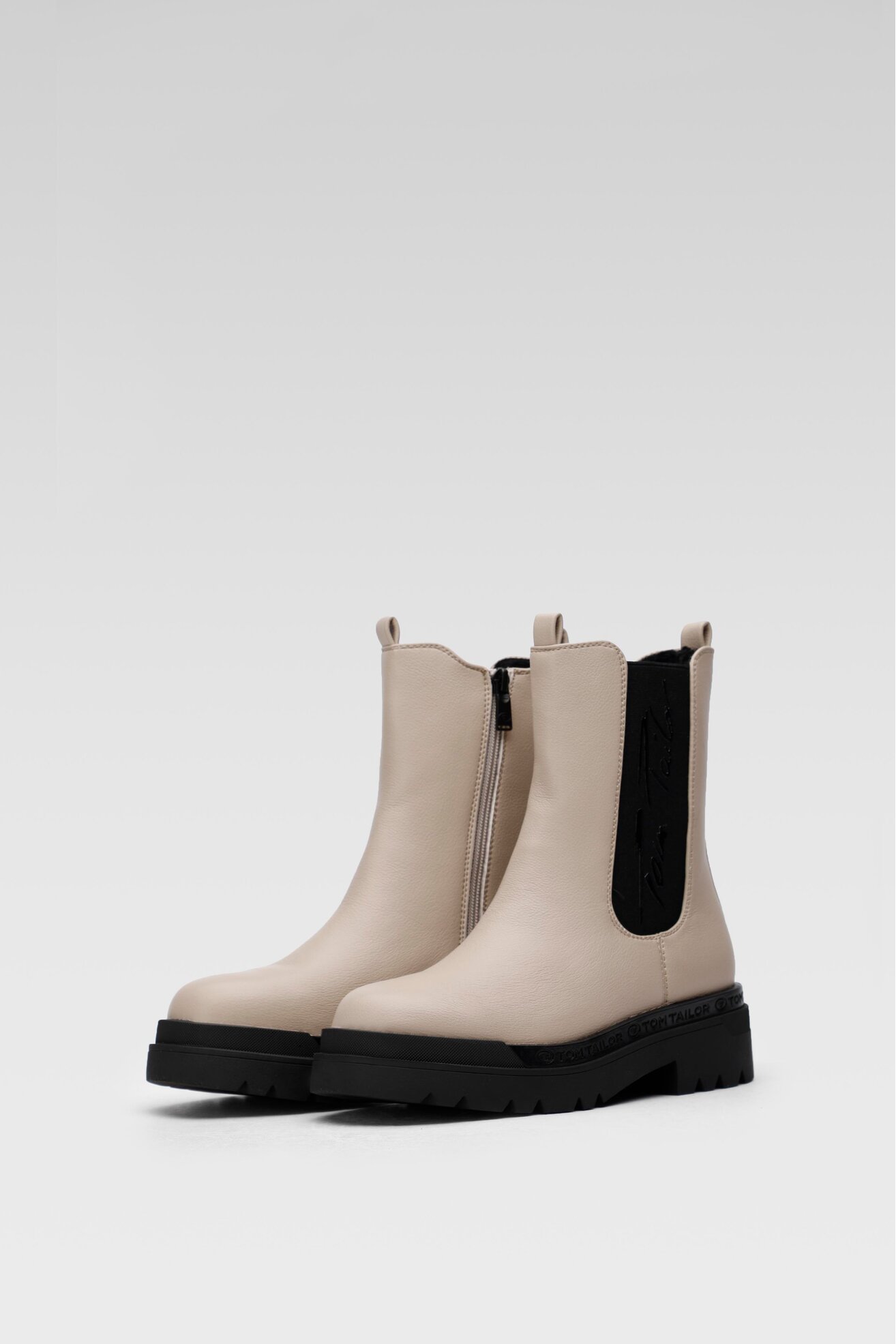 Botki Tom Tailor 4294004 Beżowy