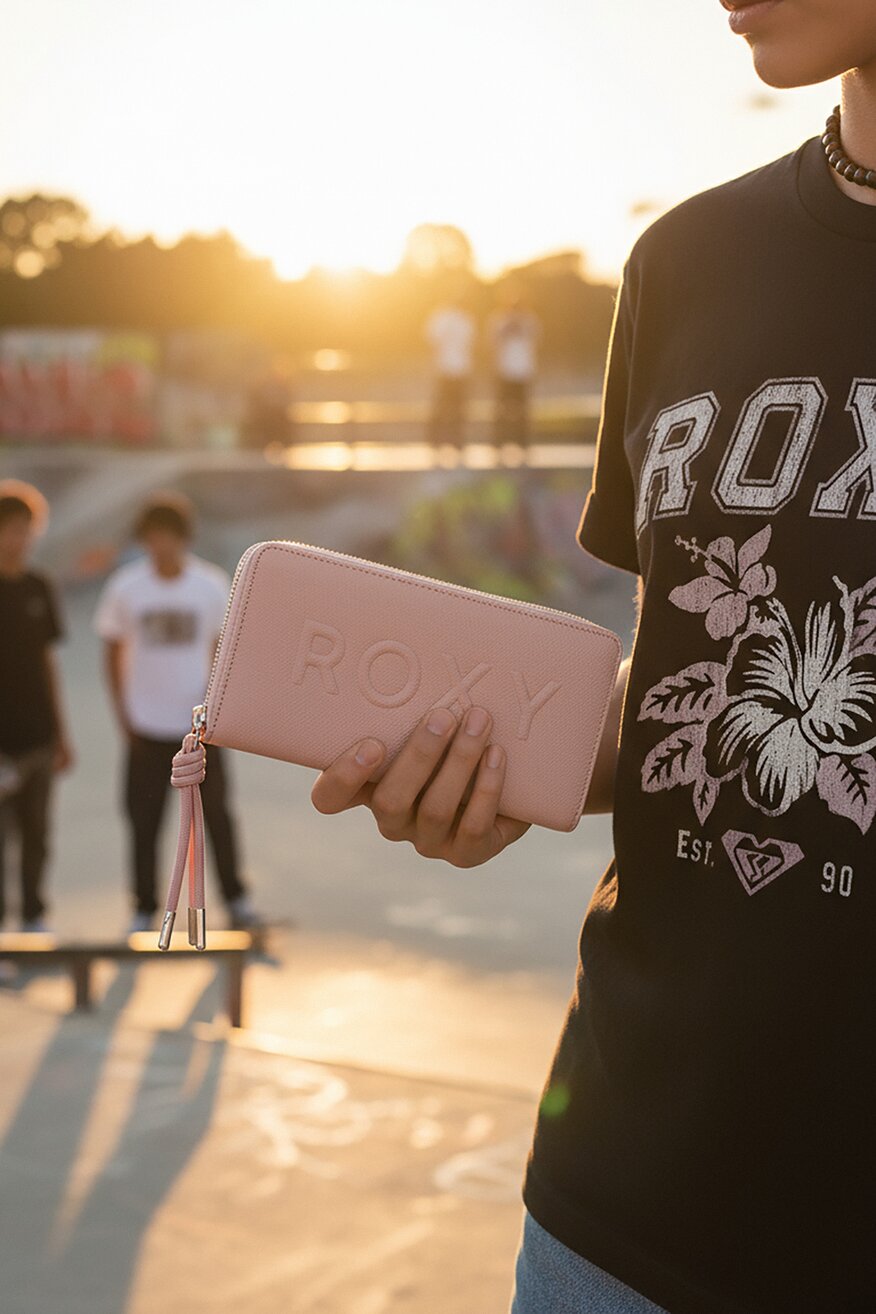 
                Női pénztárca ROXY RÓZSASZÍN - 5906751366684