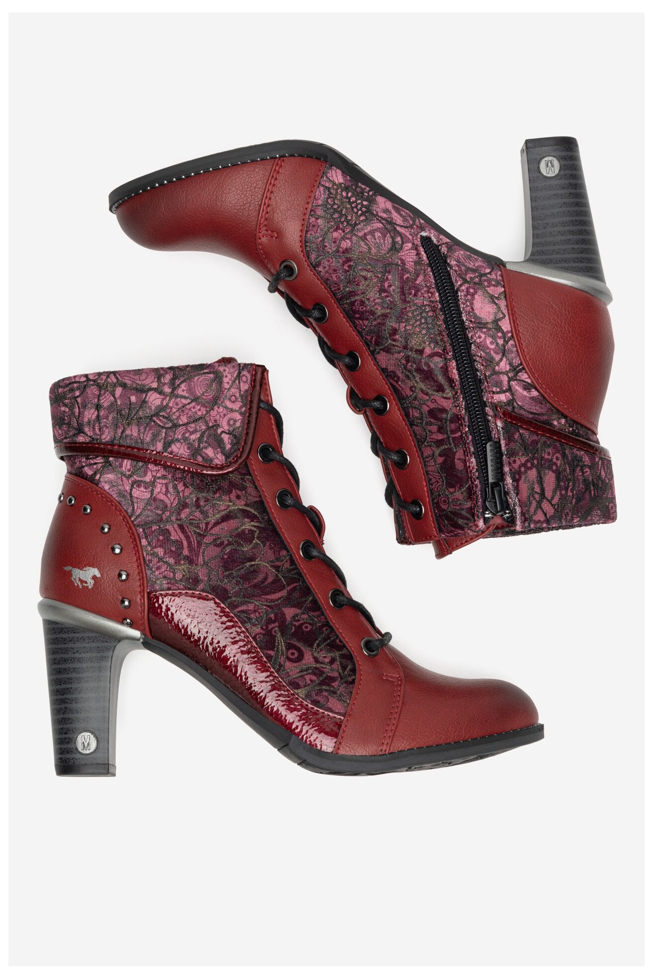 Trzewiki Mustang 1335-506 Czerwony