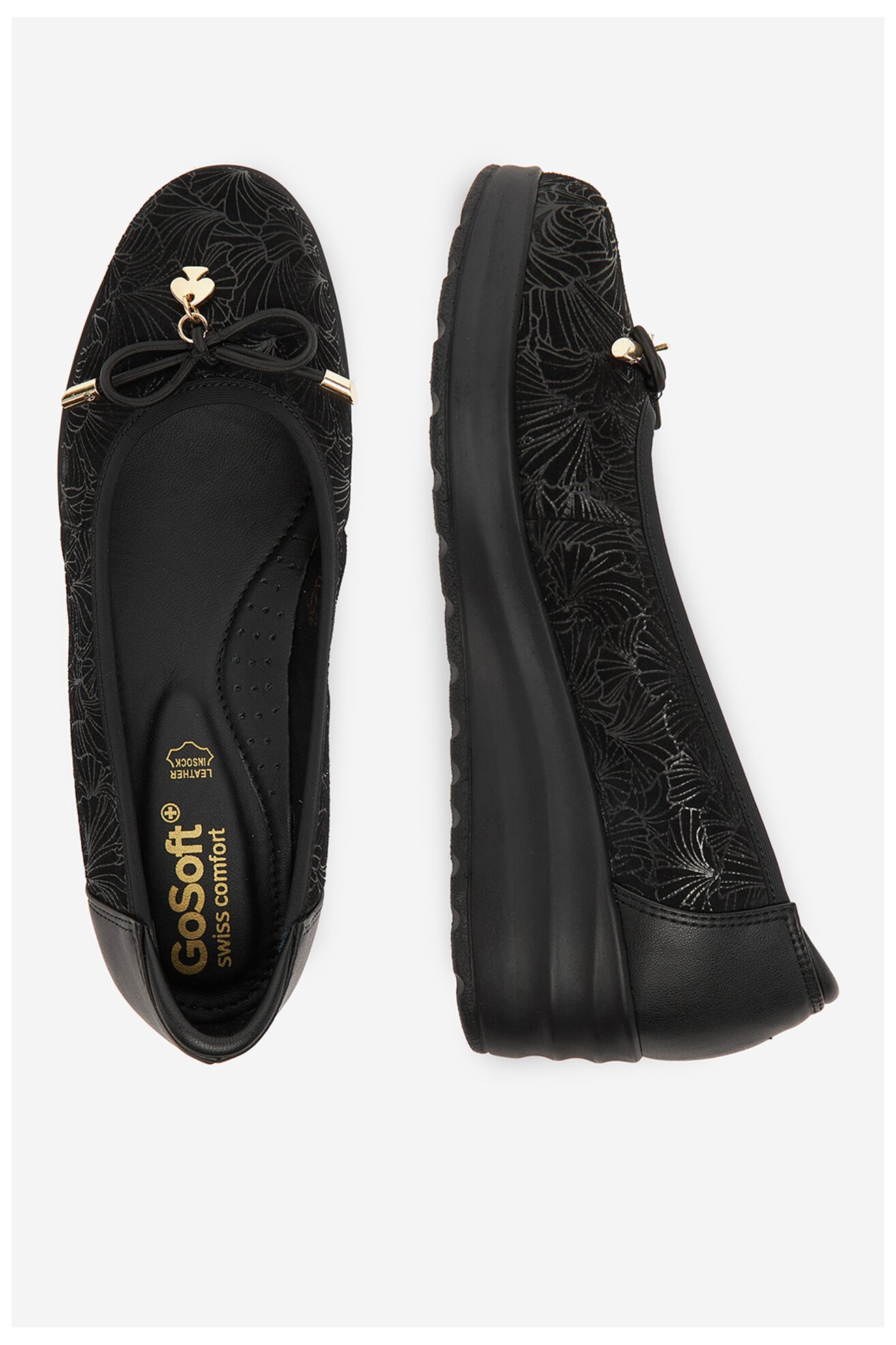 Baleriny Go Soft CEO-WI16-3243-02 FEKETE