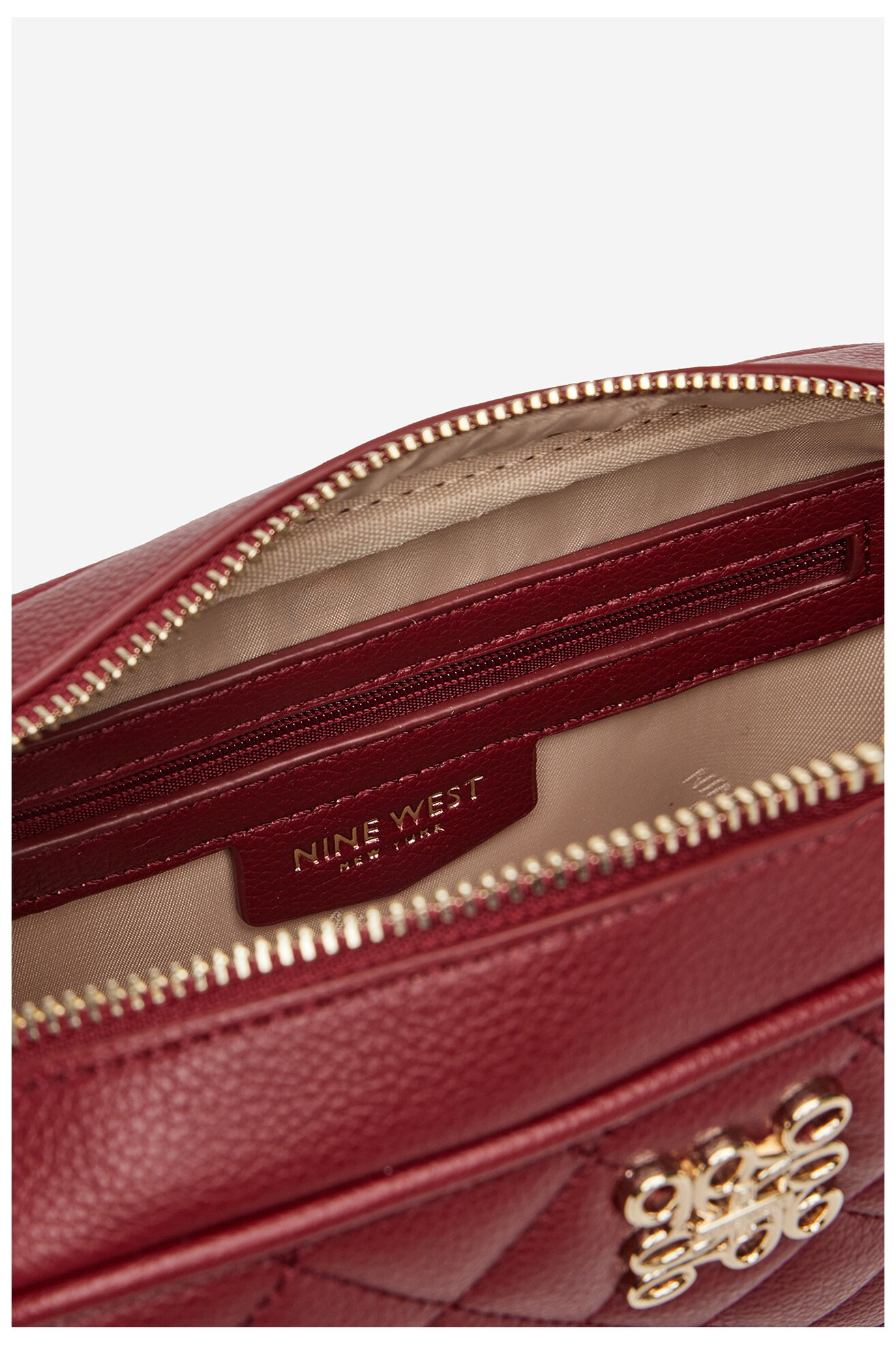 Torebka NINE WEST CEO-GEORGIA-JH5825-NW Bordowy