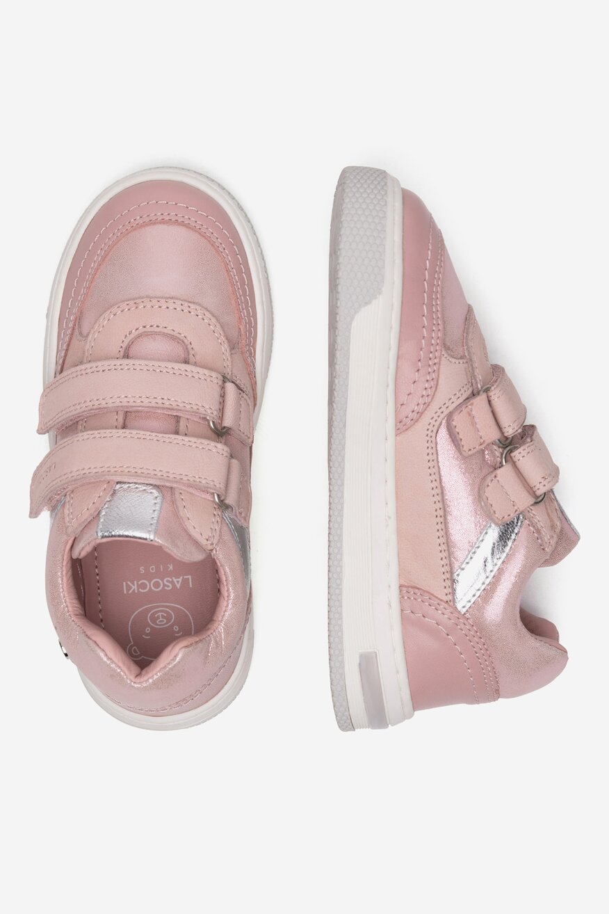 Lasocki Kids - Sneakersy skórzane - 5905588733478