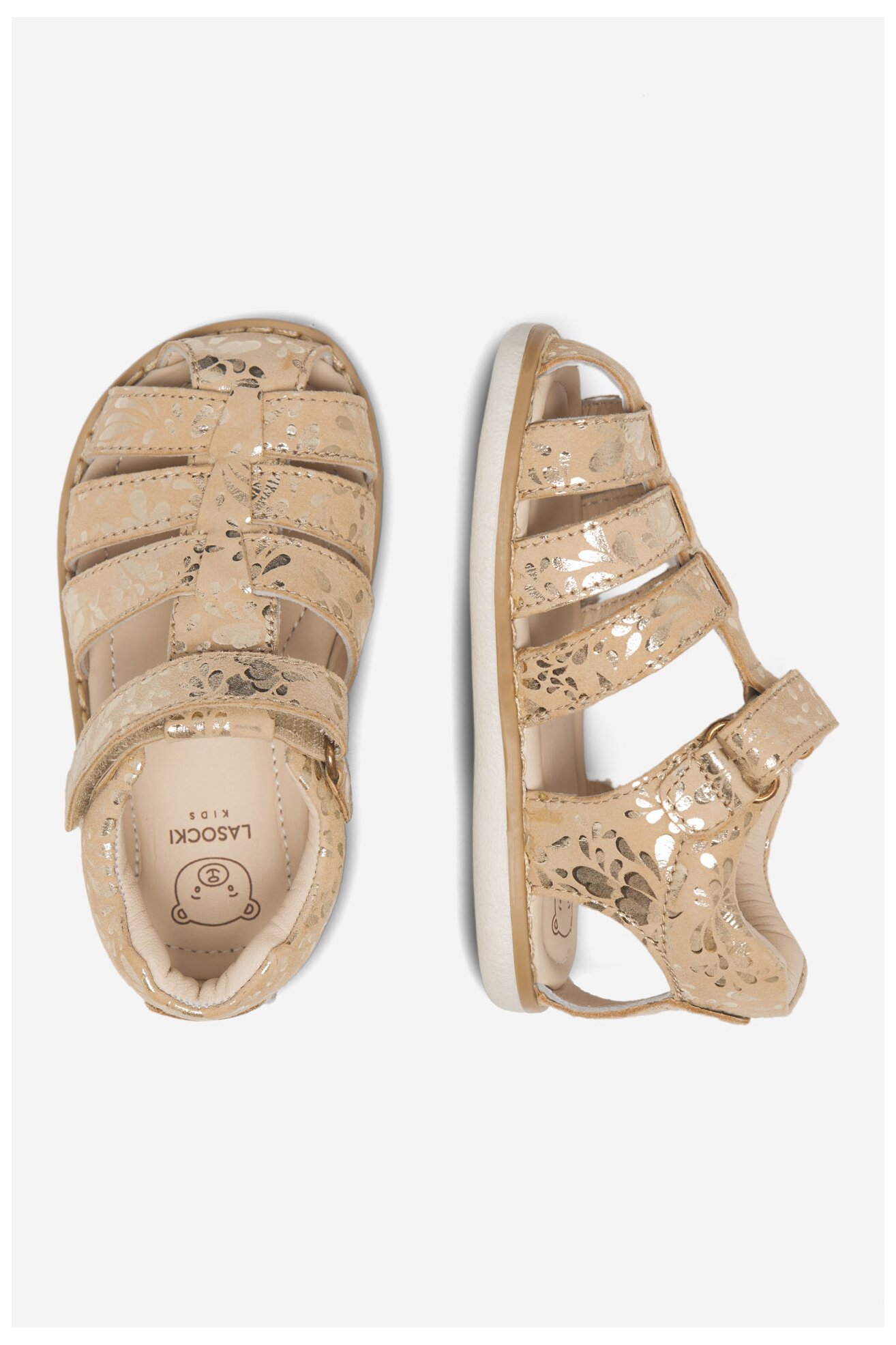 Sandały Lasocki Kids BOB CI12-BOB-02(II)DZ Złoty