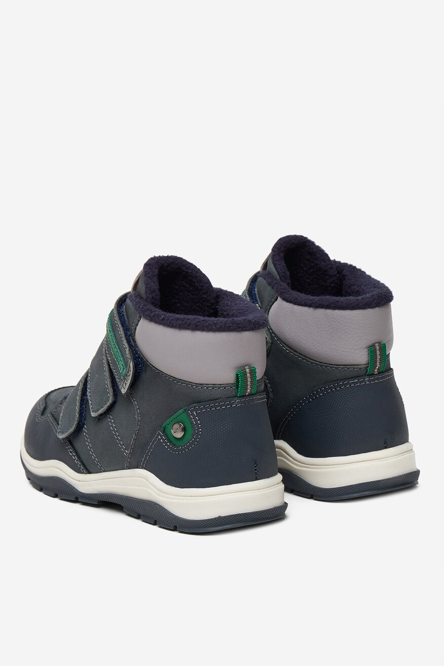 Šněrovací vyšší obuv Lasocki Kids TMAVĚ MODRÁ - 5906751337271