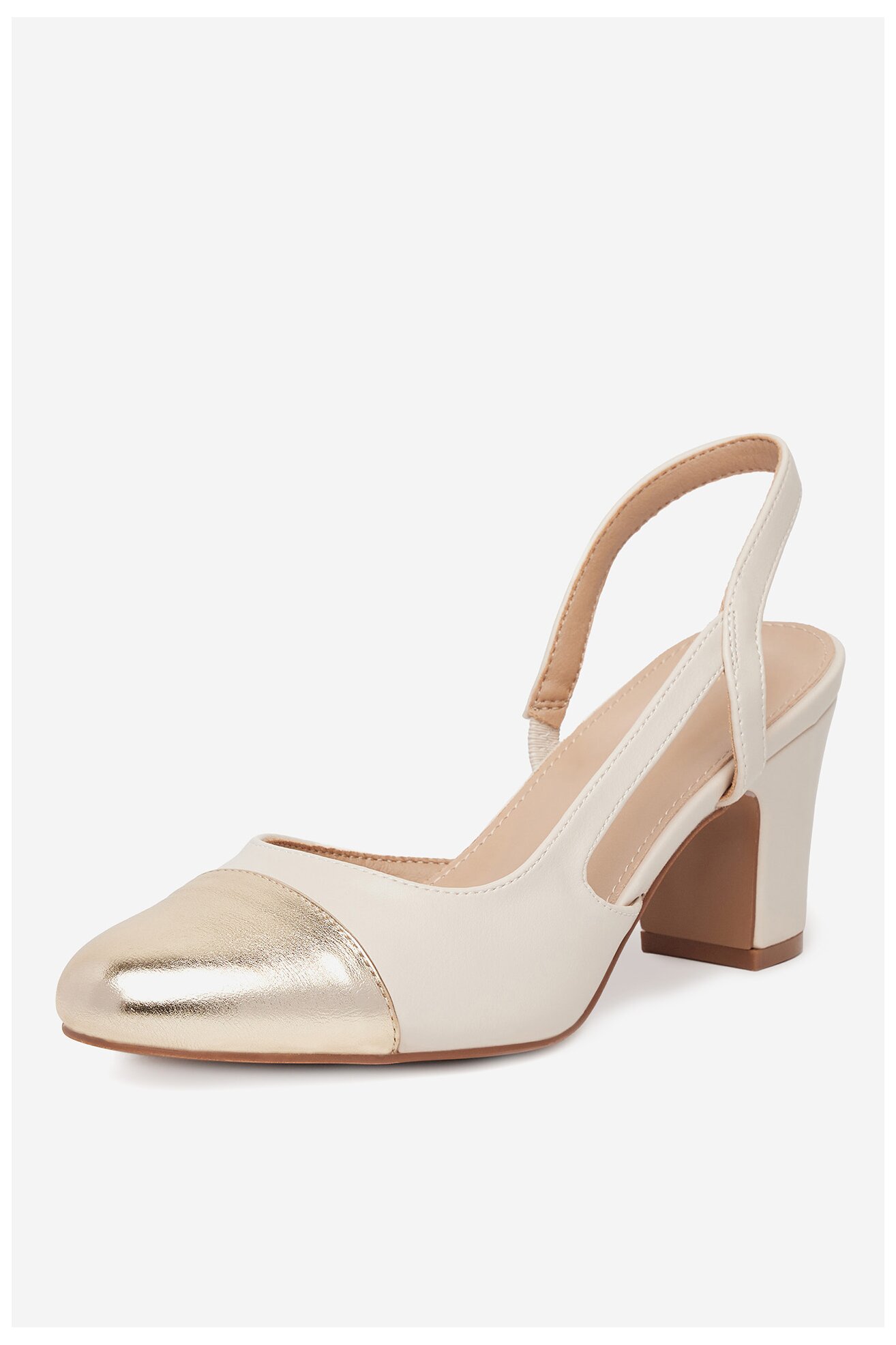 Czółenka Clara Barson WS24202-01 Beżowy