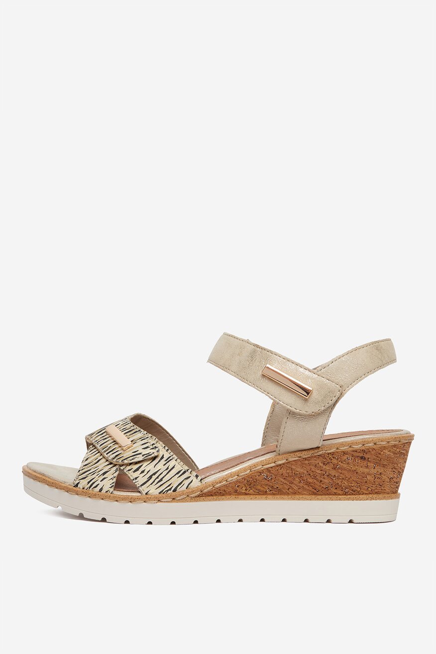 
                Remonte - Sandały skórzane - 5906751739082