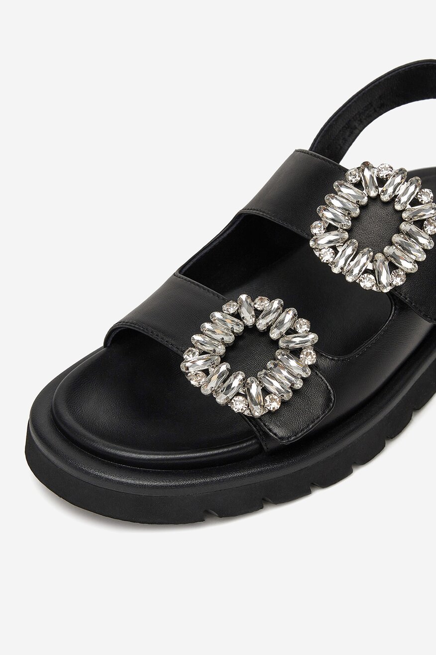 
                Сандалі EVA MINGE ЧОРНИЙ - 5903698602479