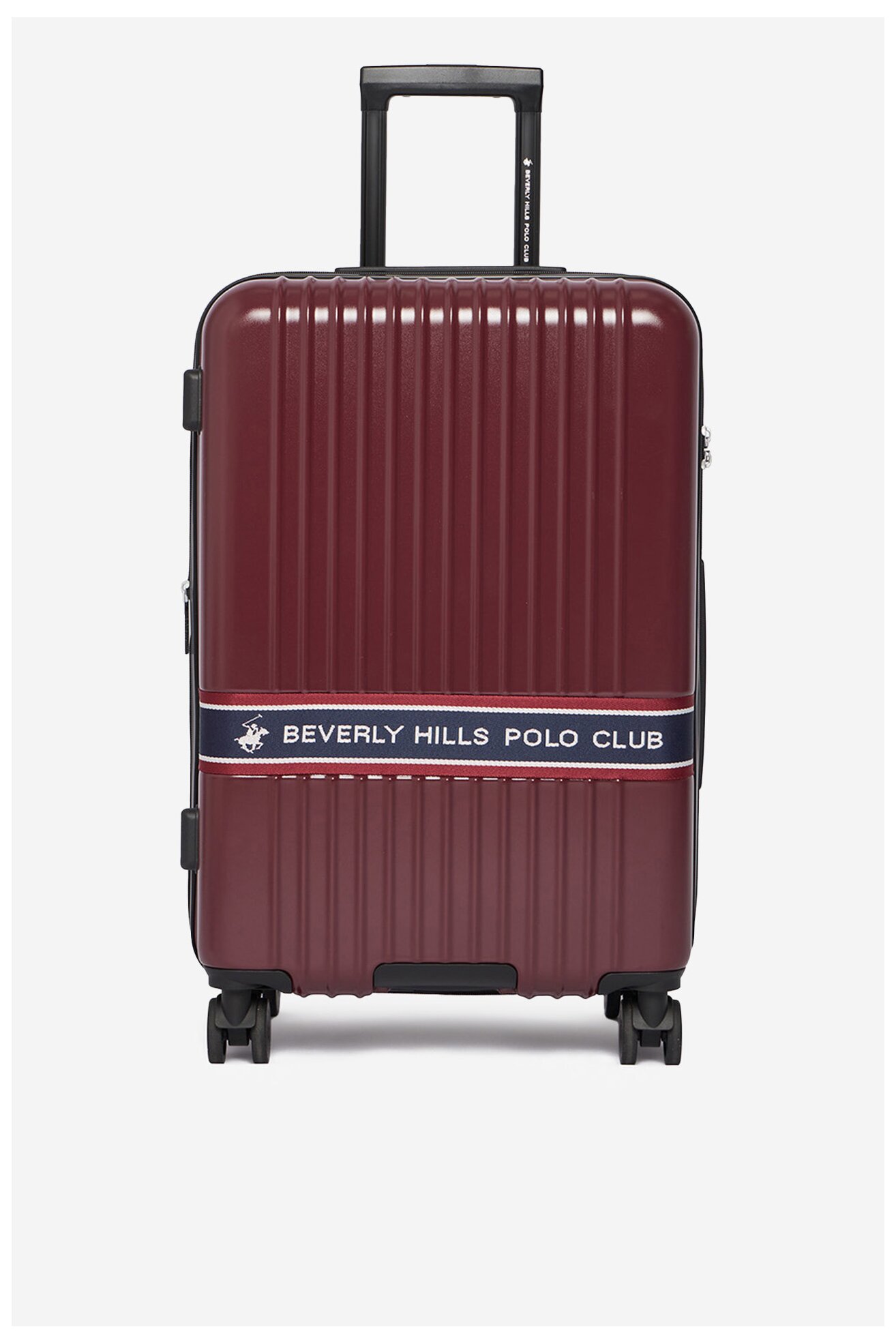 Bőrönd Beverly Hills Polo Club CEO-BHPC-M-007-08-BURGUNDY BORDÓ