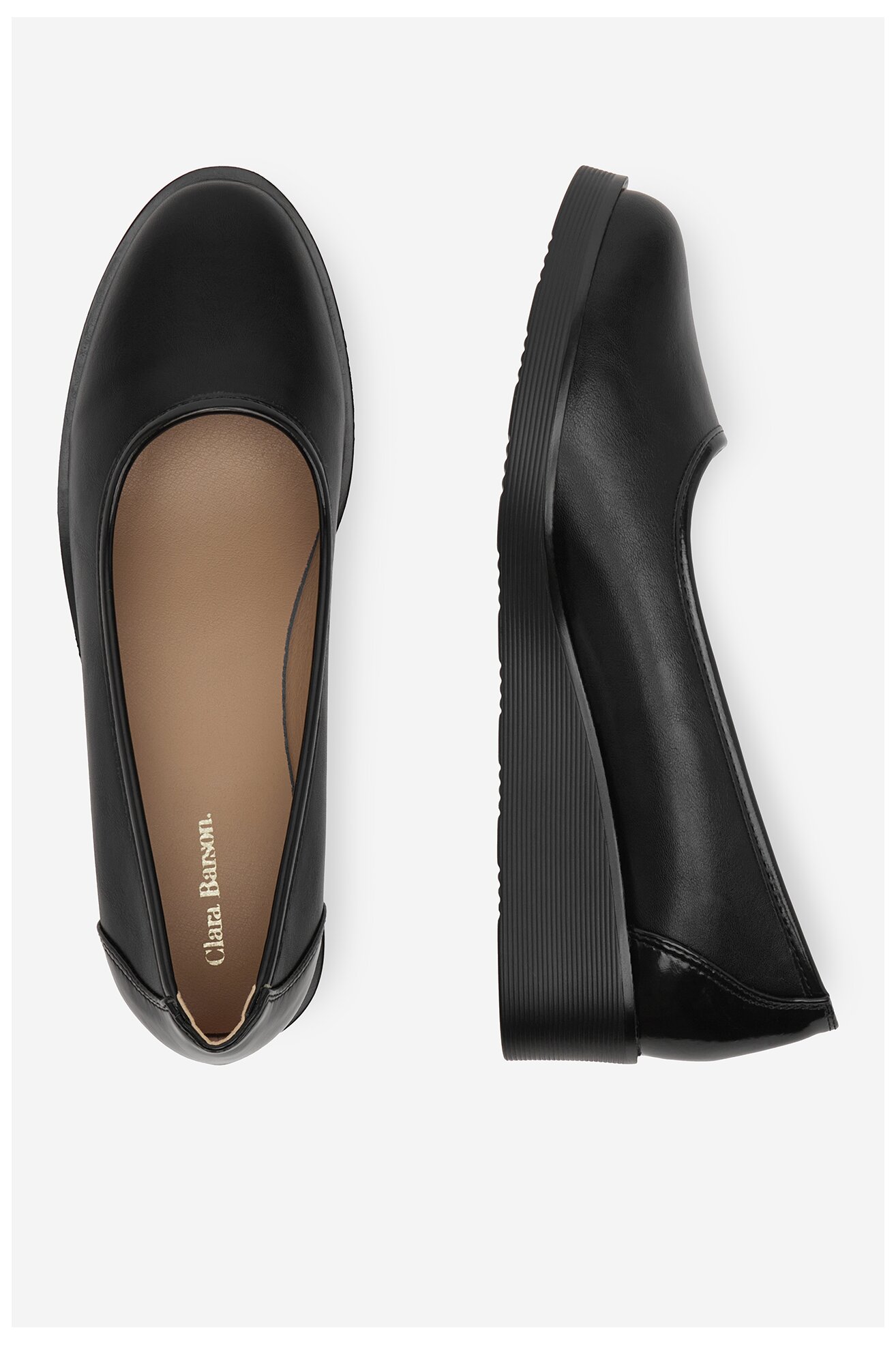 Напівчеревик Clara Barson WYL3395-6 ЧОРНИЙ