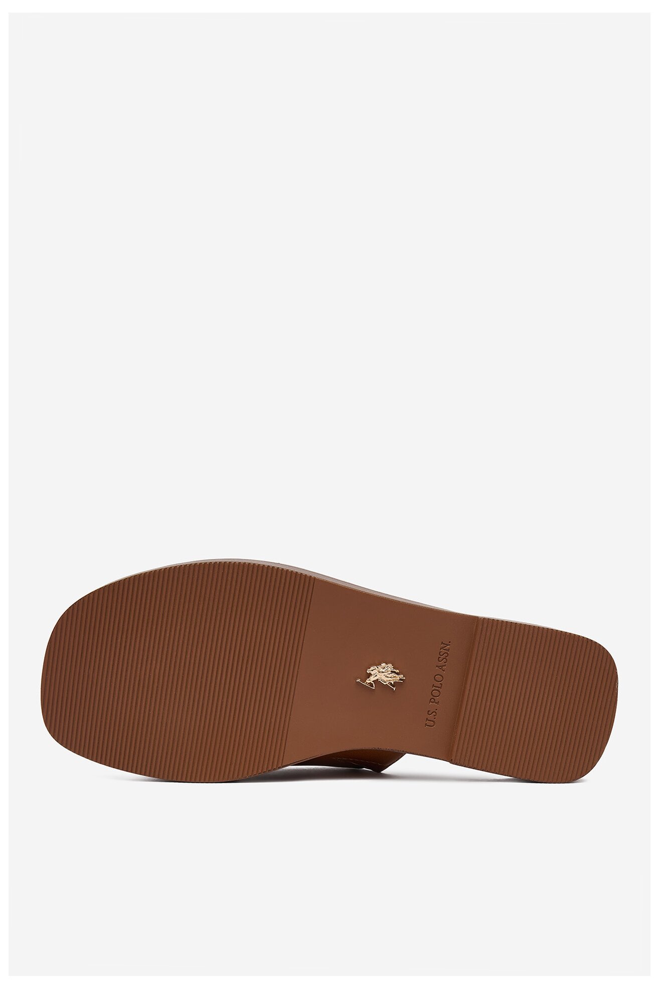 Klapki U.S. POLO ASSN. EO-MARINA003W/6Y1 Camel
