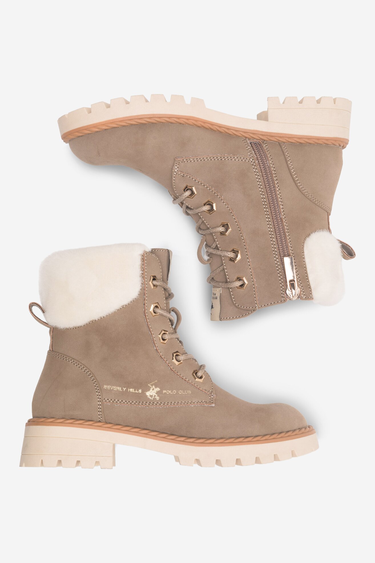 Trzewiki Beverly Hills Polo Club CS6135-02 Beżowy