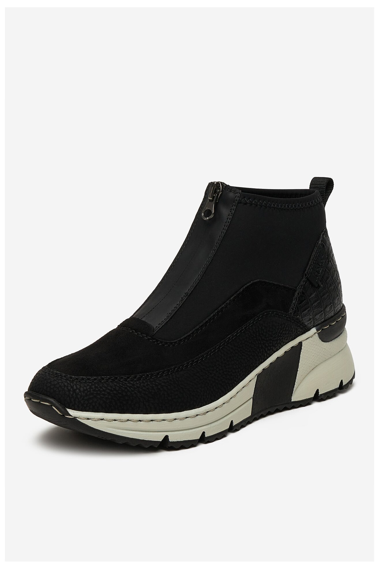 Ботильйони Rieker N6352-00 ЧОРНИЙ