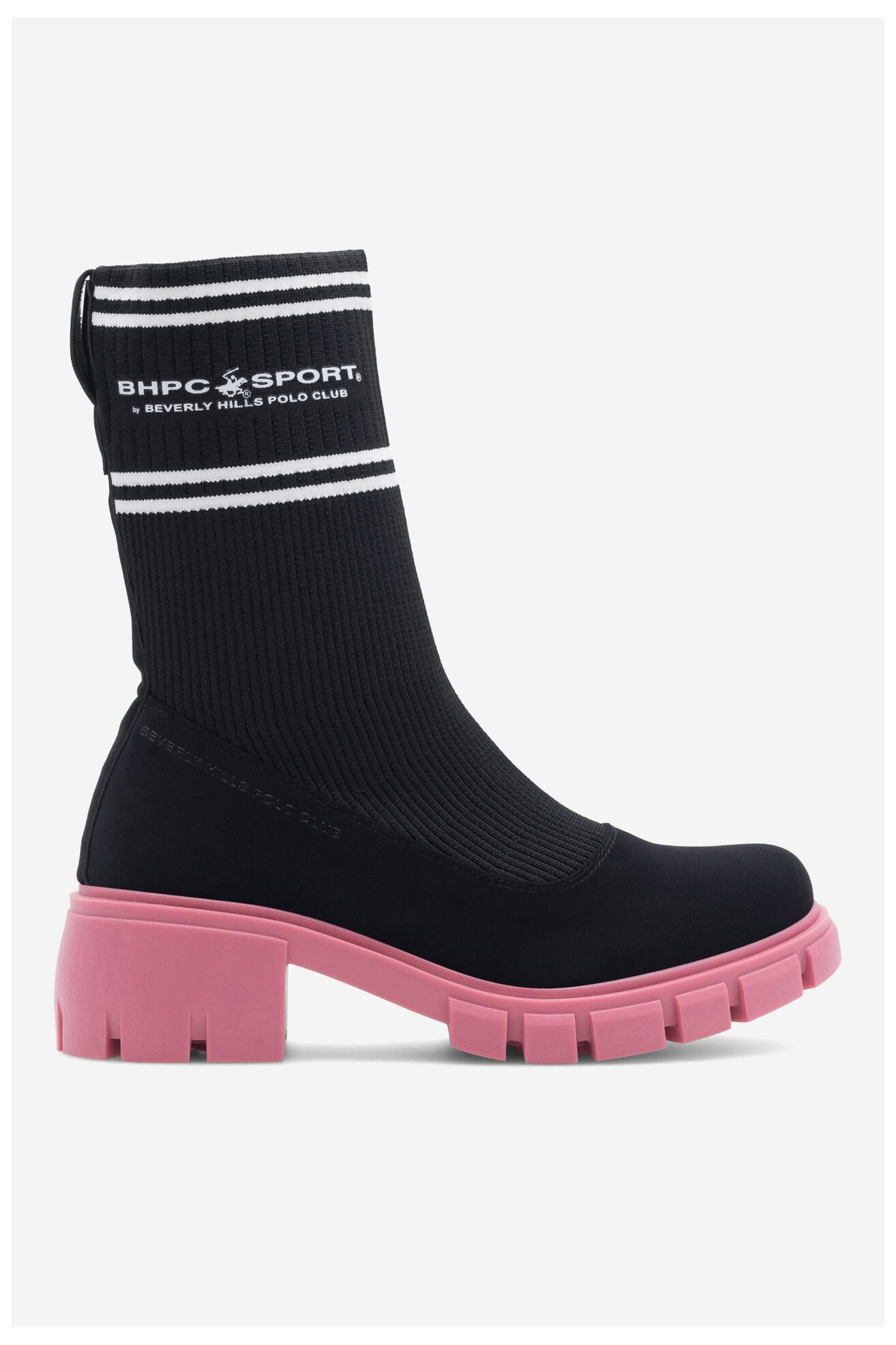 Botki Beverly Hills Polo Club WS5575-18 Różowy
