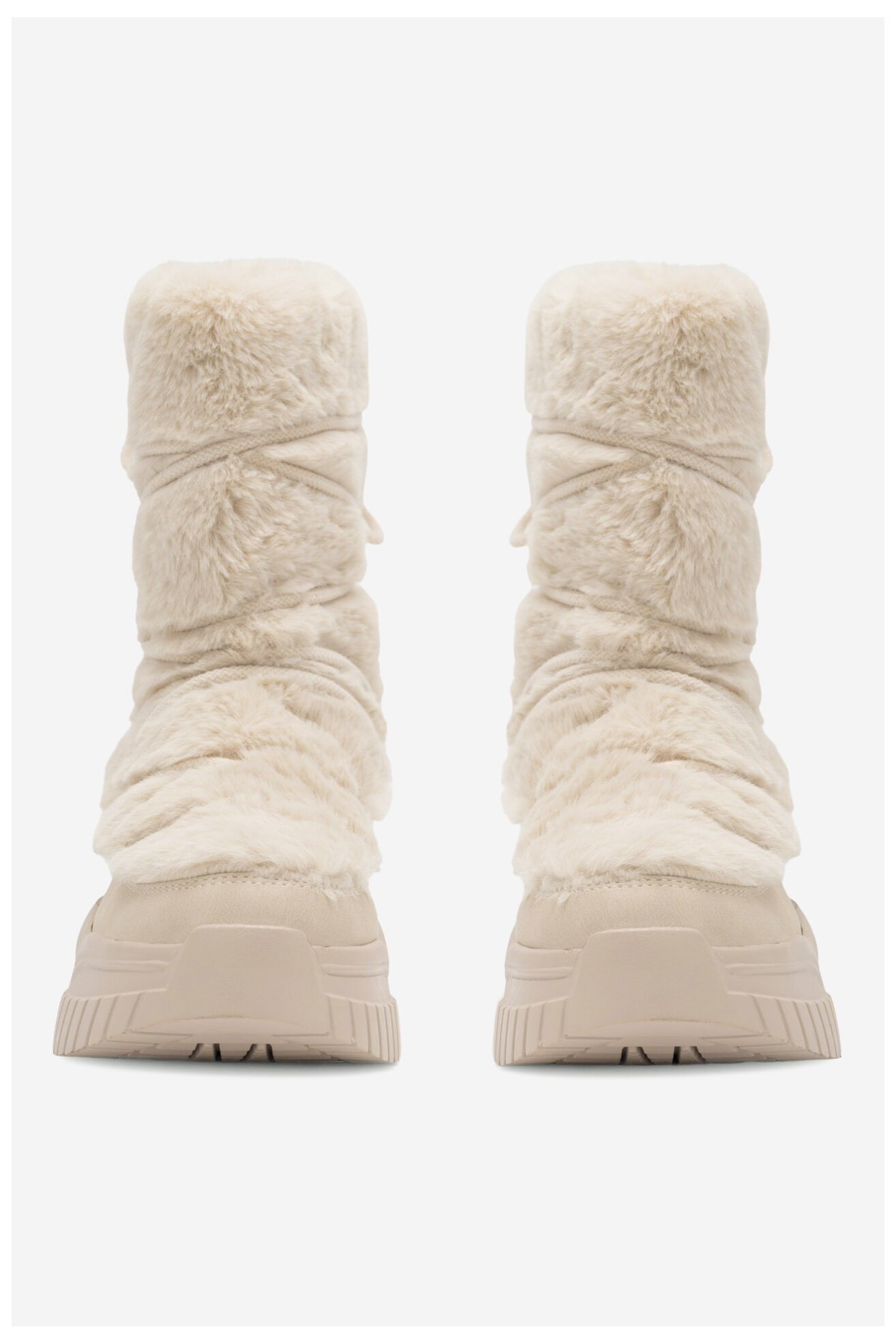 Botki DeeZee NELA WS6009-01 Beżowy