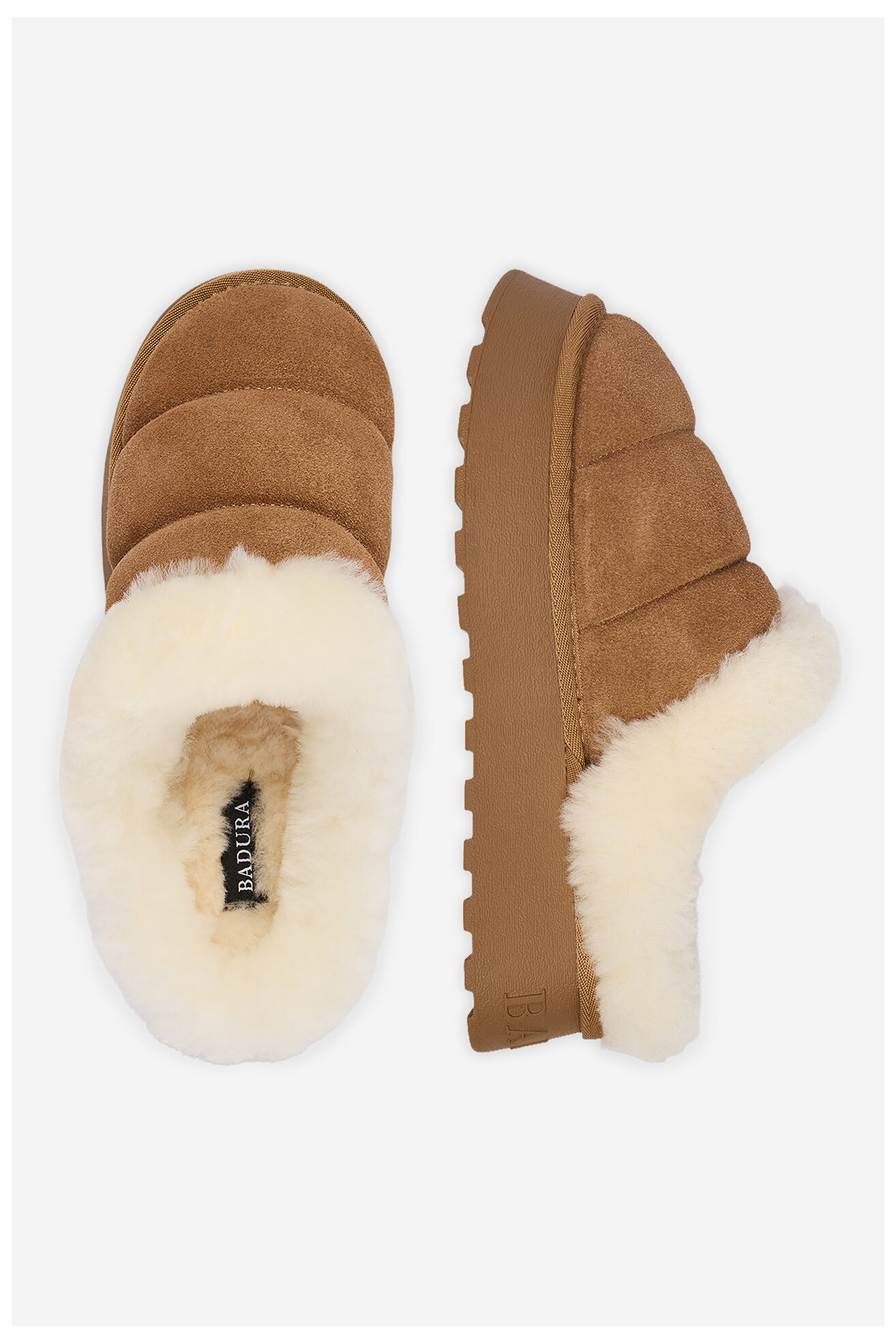 Kapcie Badura EO-CORA-TS6301-01 Camel