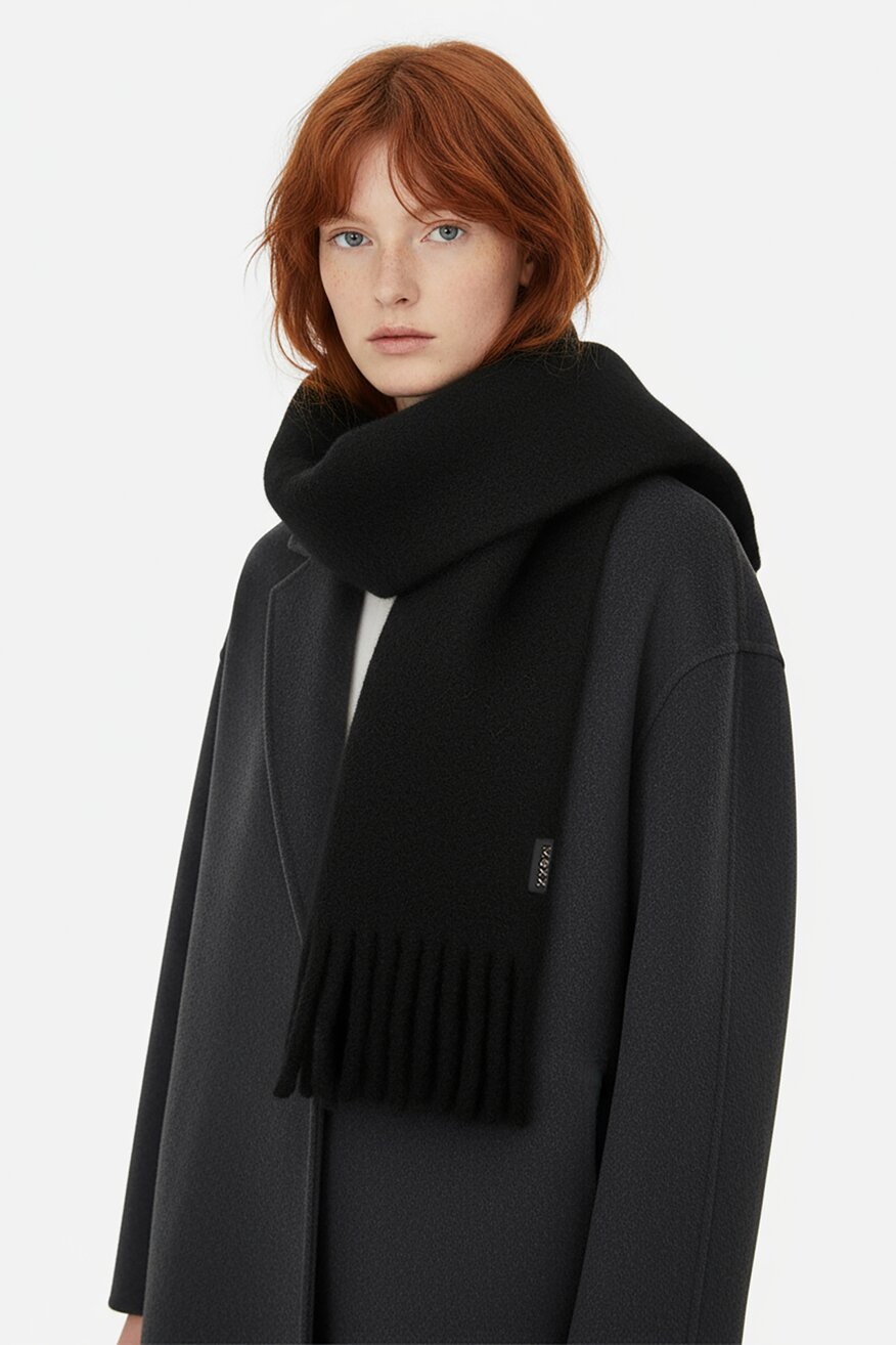 Női sál Mexx FEKETE - 5906751405154