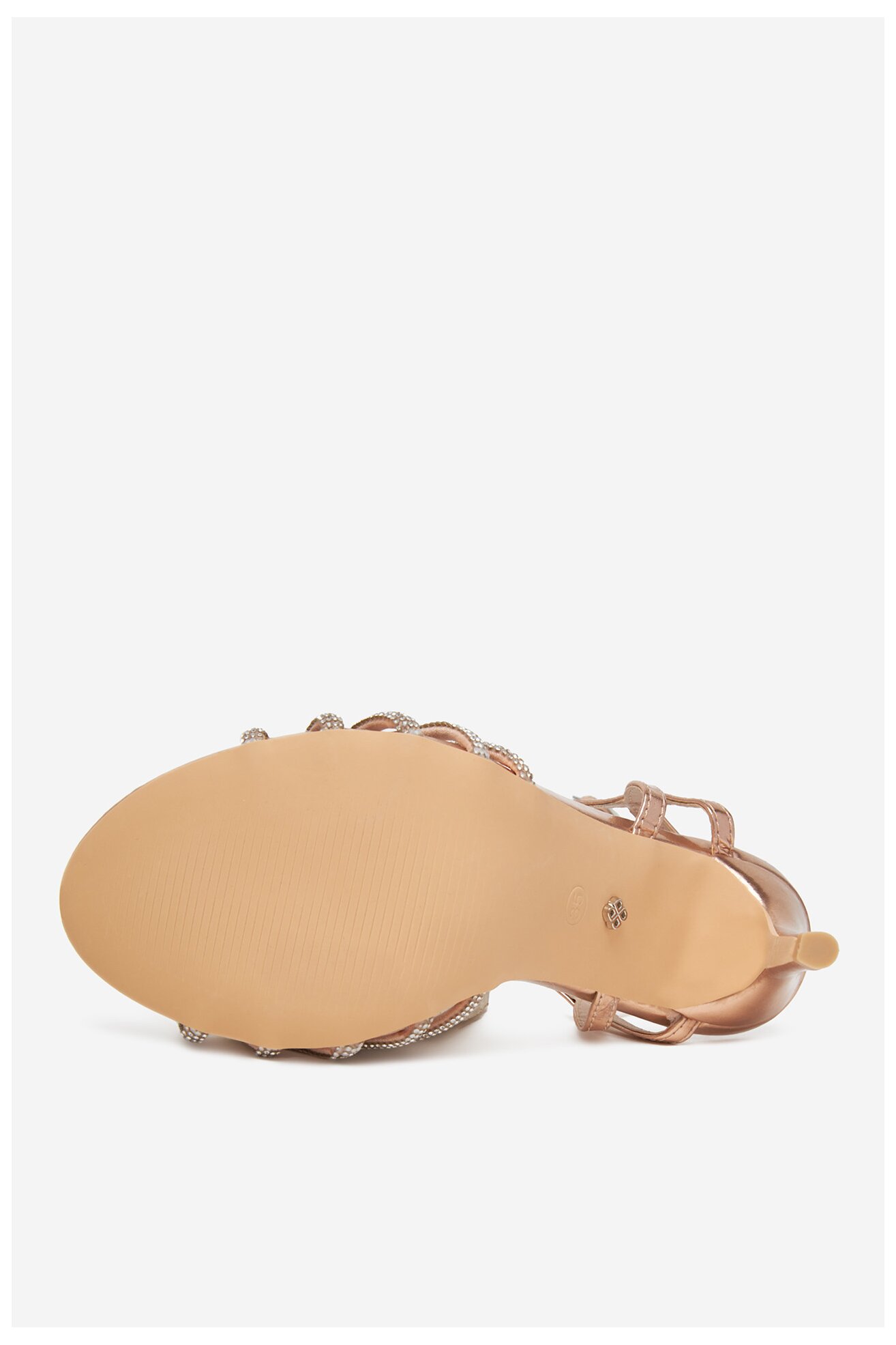 Sandały DeeZee 89725-90 Złoty