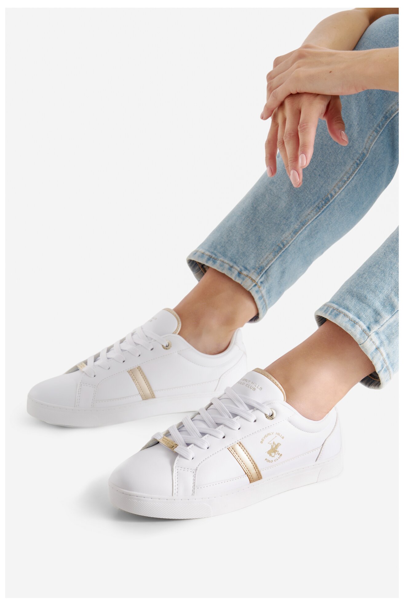 Trampki Beverly Hills Polo Club BHPC053W Biały