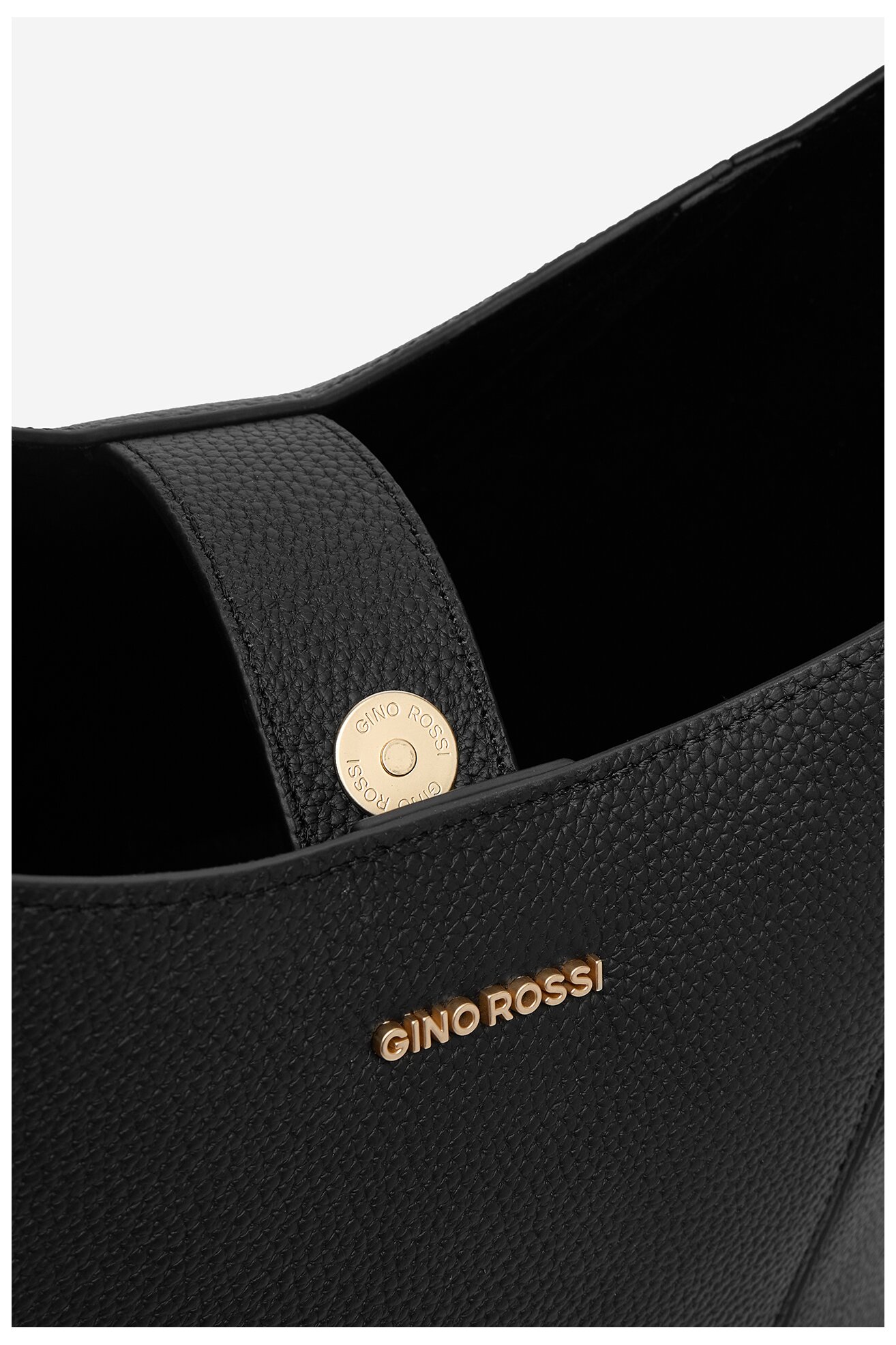 Сумка З Ремінцем Gino Rossi EO-LA321-1072 ЧОРНИЙ