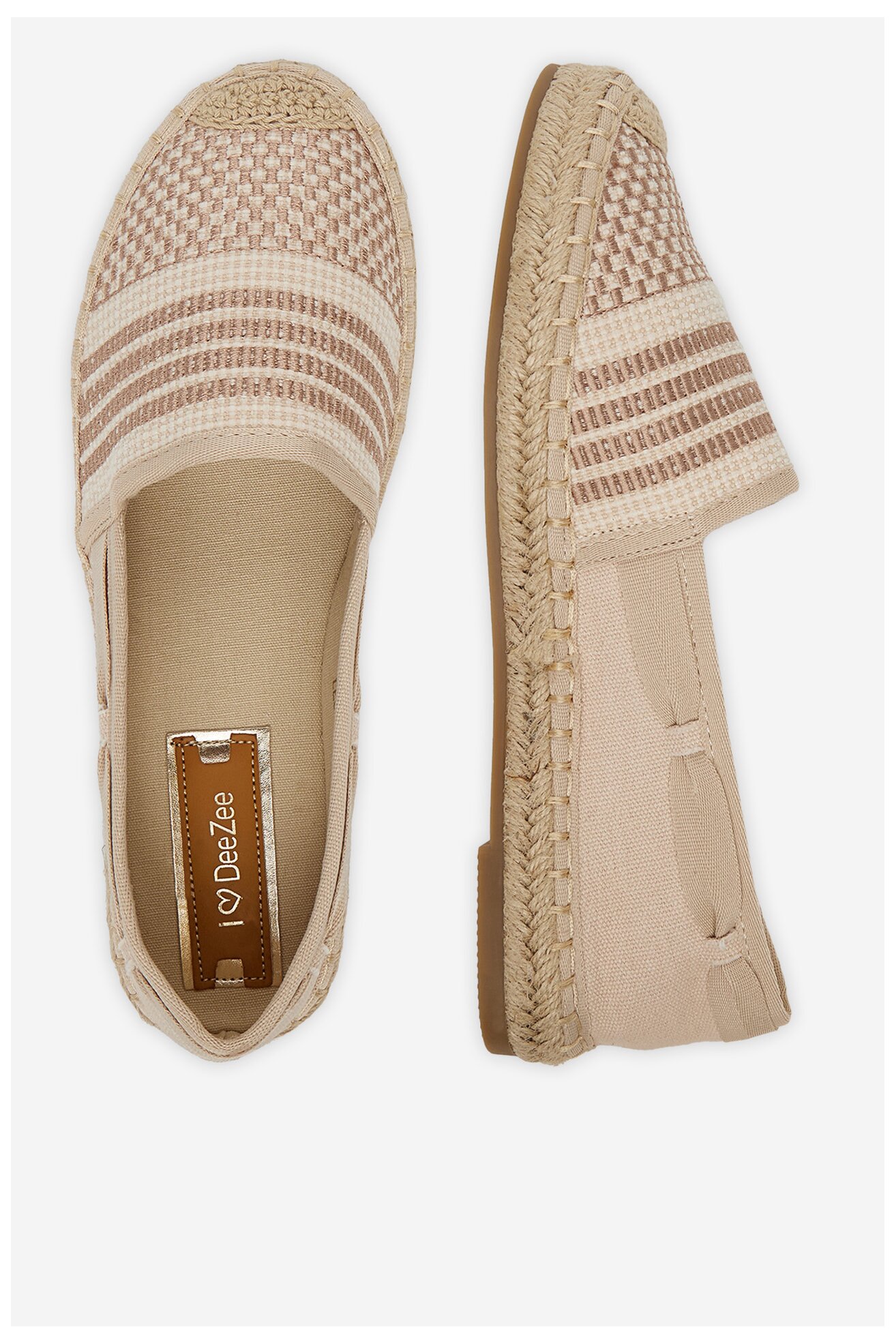 Eспадрили DeeZee LE601-139 БЕЖОВ