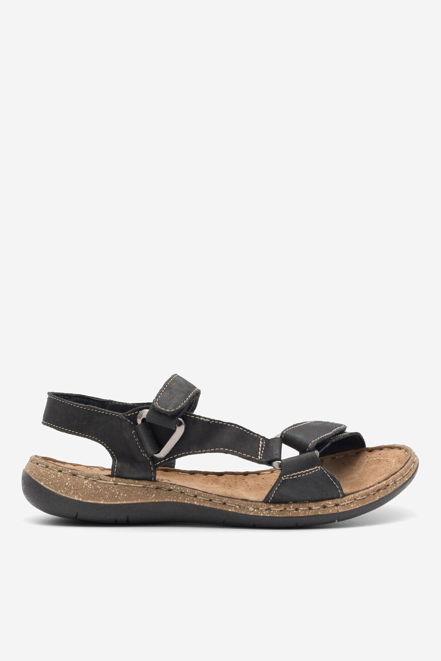 
                Go Soft - Sandały skórzane - 5906751843598