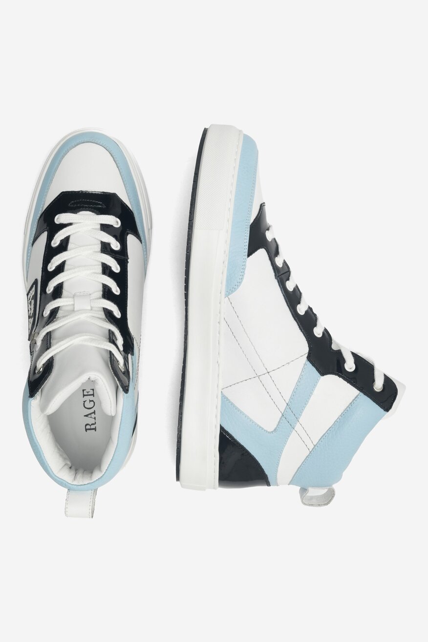 
                RAGE AGE - Sneakersy skórzane - 5904862887920