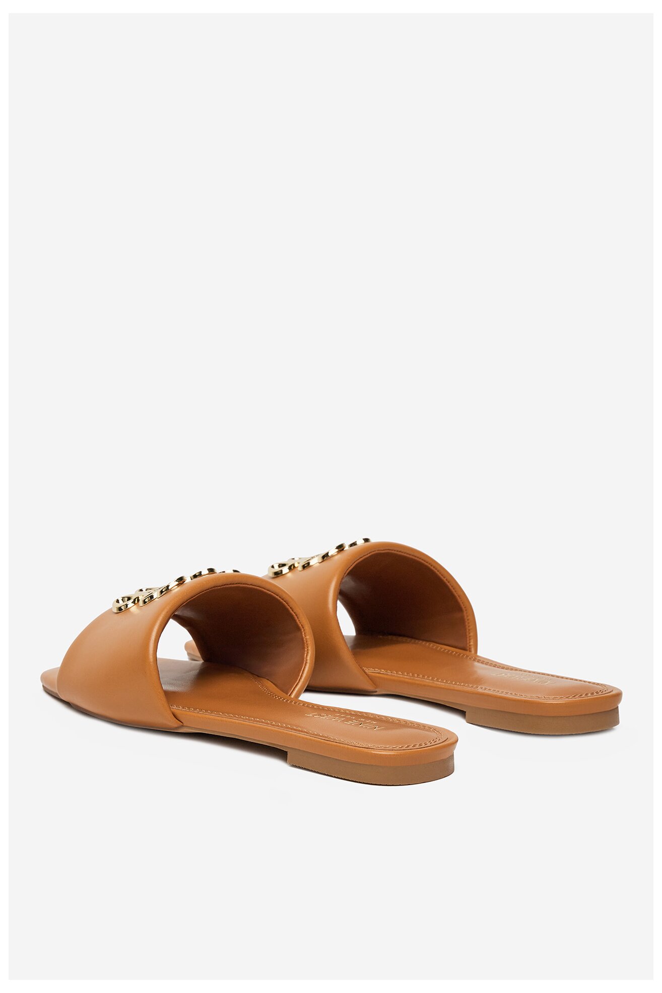 Klapki NINE WEST SMRL393663-02 Brązowy